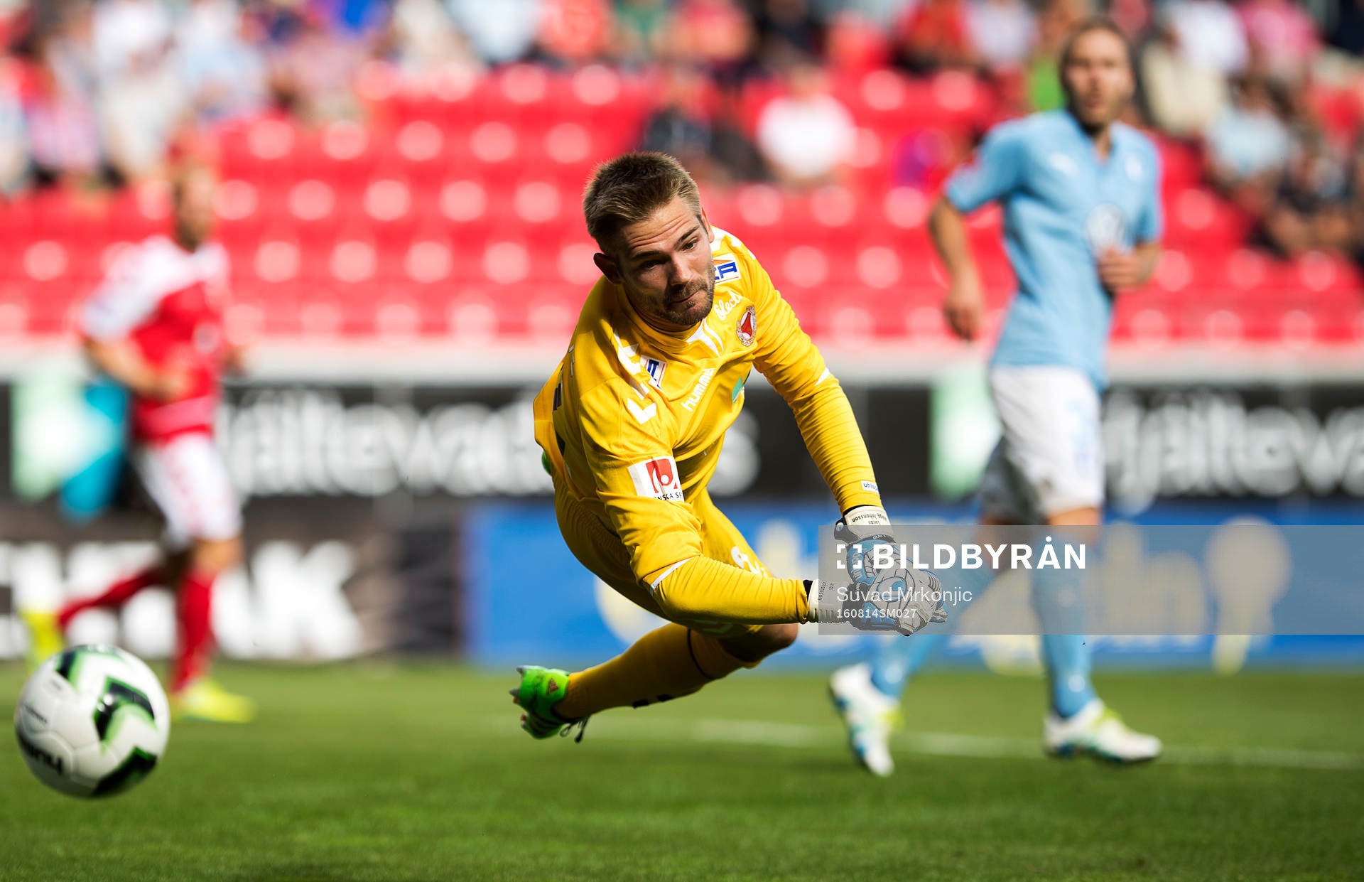 Kalmars målvakt Lucas Hägg-Johansson