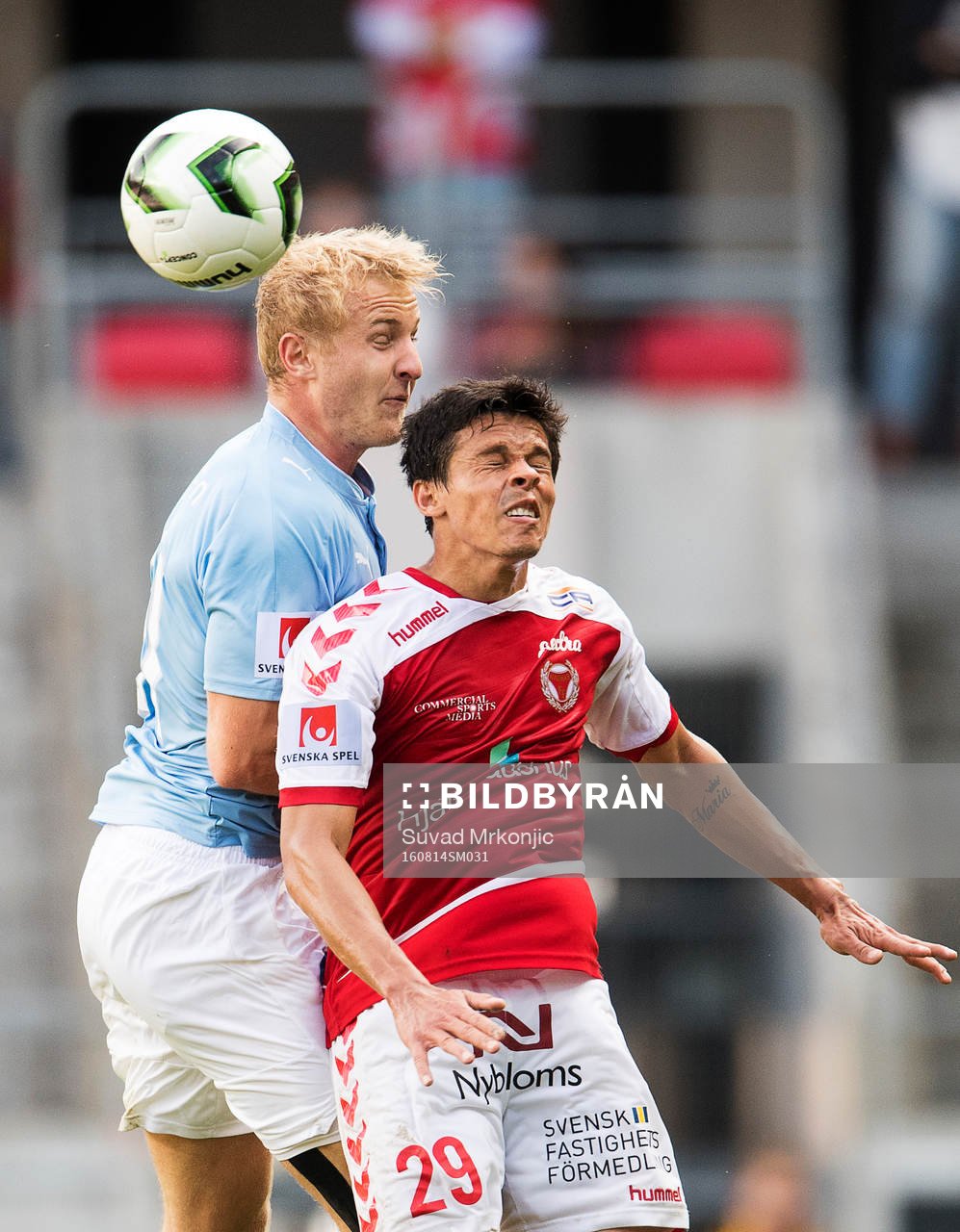 Malmö FFs Franz Brorsson och Kalmars Romário Pereira