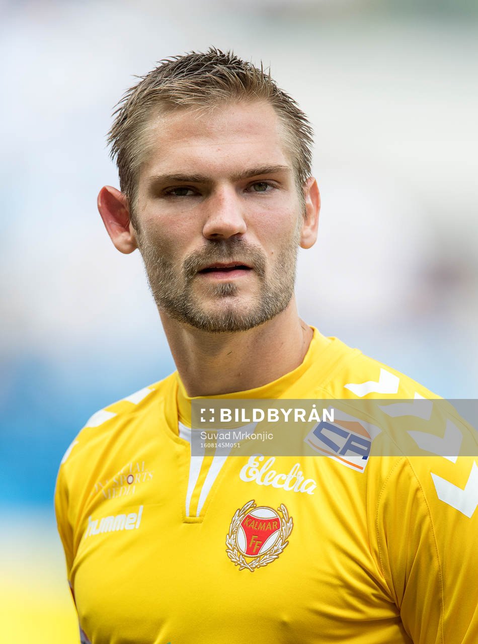 Kalmars målvakt Lucas Hägg-Johansson