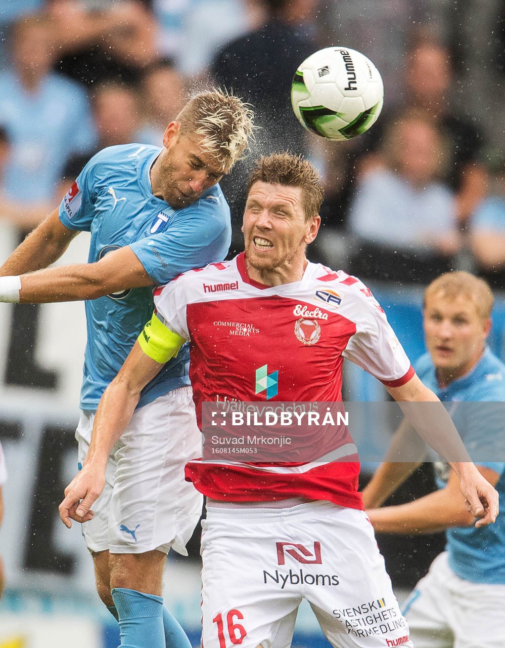 Kalmars David Elm och Malmö FFs Anders Christiansen