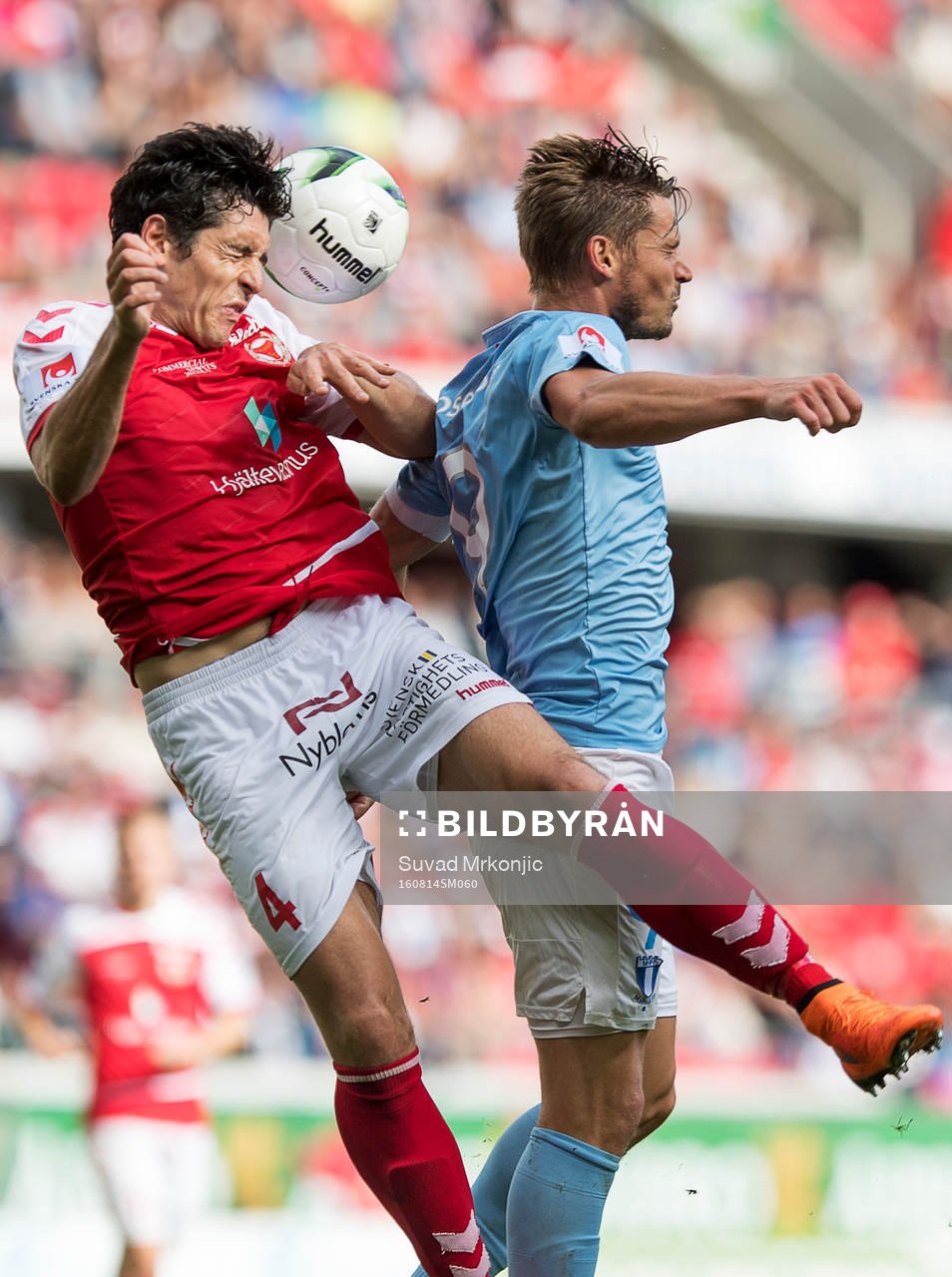 Kalmars Marko Biskupovic och Malmö FFs Markus Rosenberg