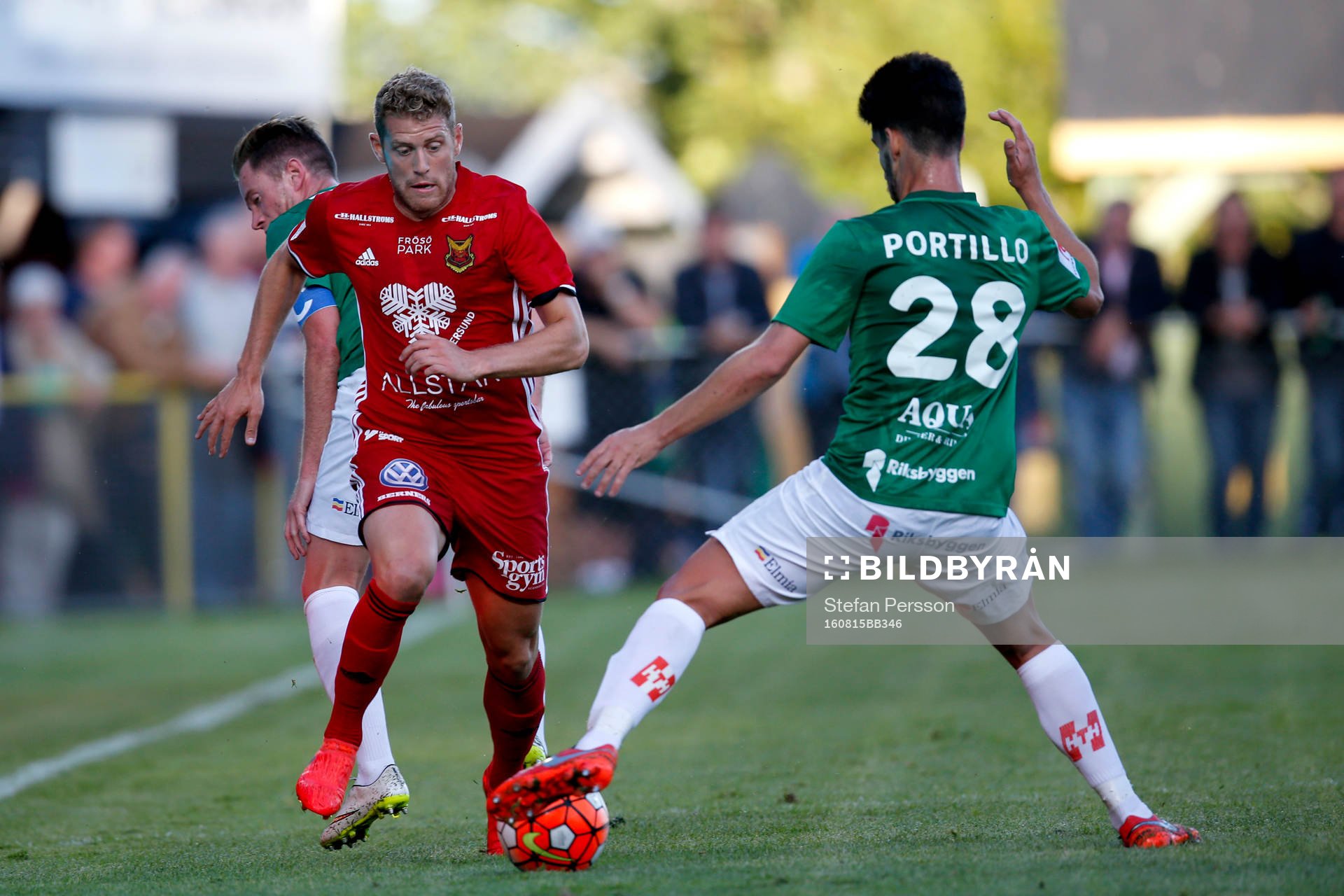 Östersunds Stefan Karlsson och Jönköpings Alejandro