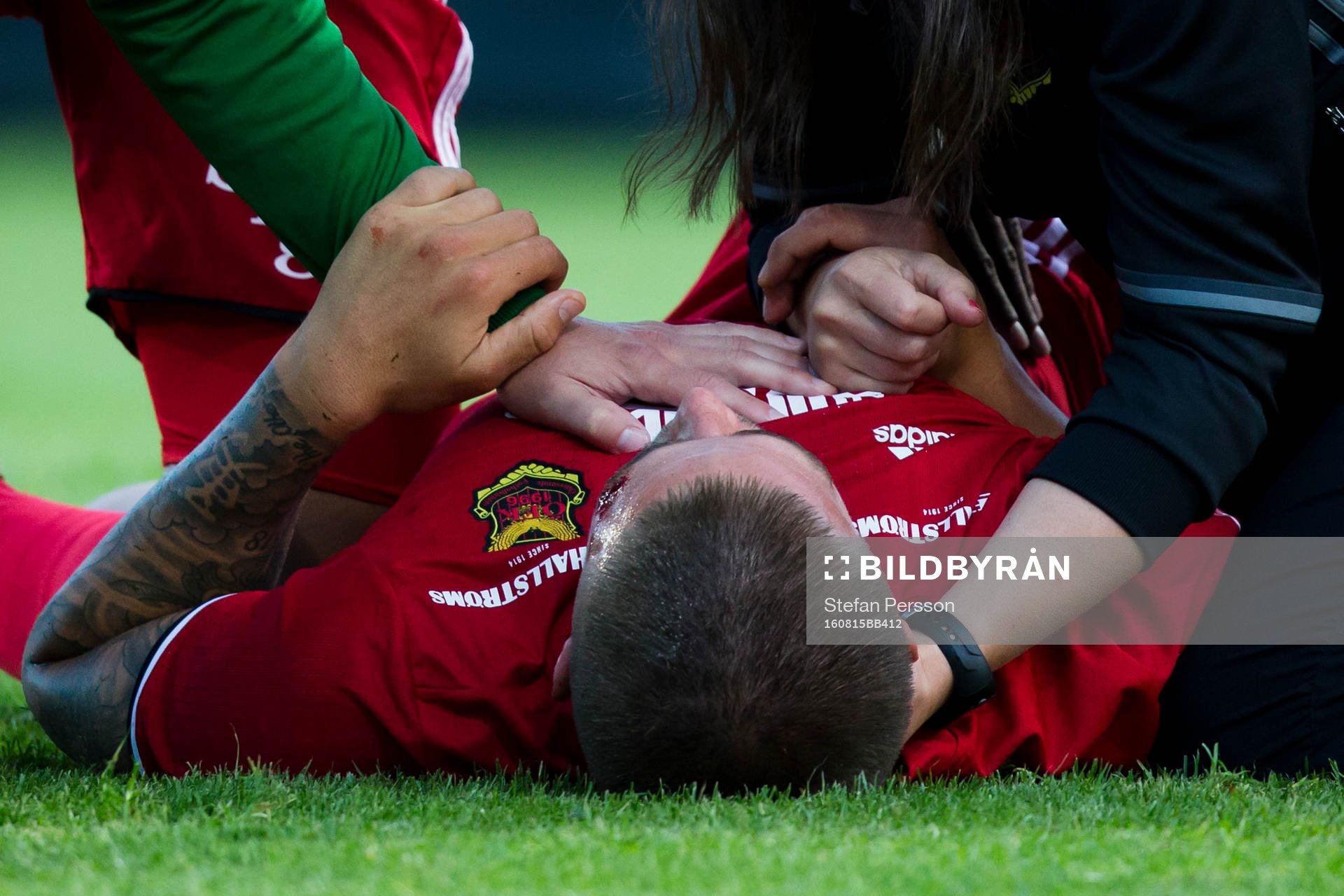 Östersunds Douglas Bergqvist skadad
