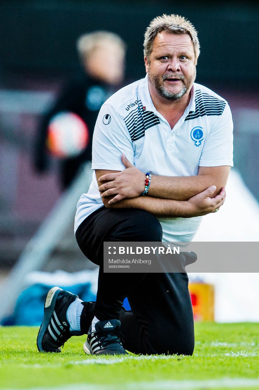 Åtvidabergs tränare Roar Hansen