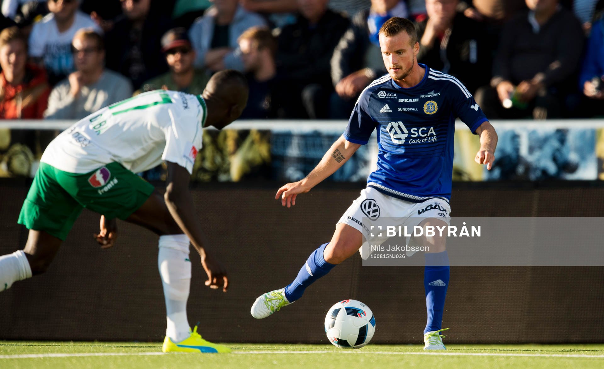 Hammarbys Pa Amat Dibba och Sundsvalls Eric Larsson