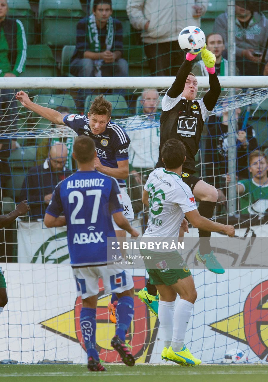 Hammarbys målvakt Ögmundur Kristinsson