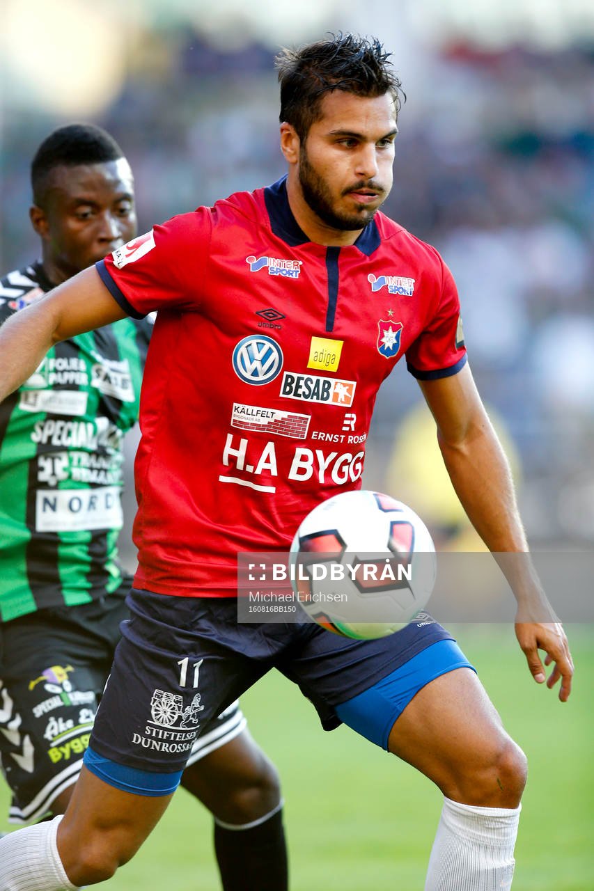 GAIS Kieron Cadogan och Örgrytes William Atashkadeh