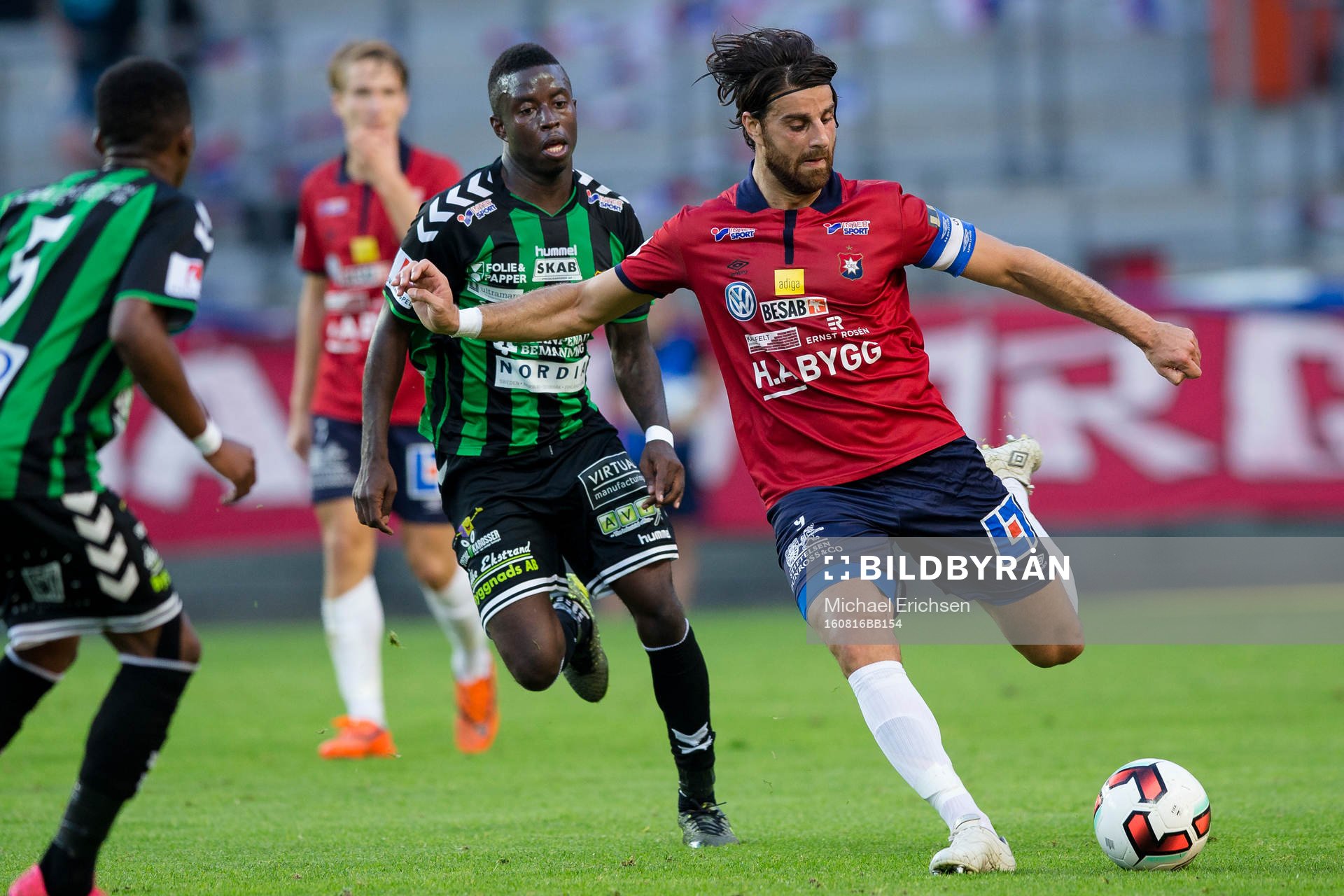 GAIS Kieron Cadogan jagar Örgrytes George Mourad
