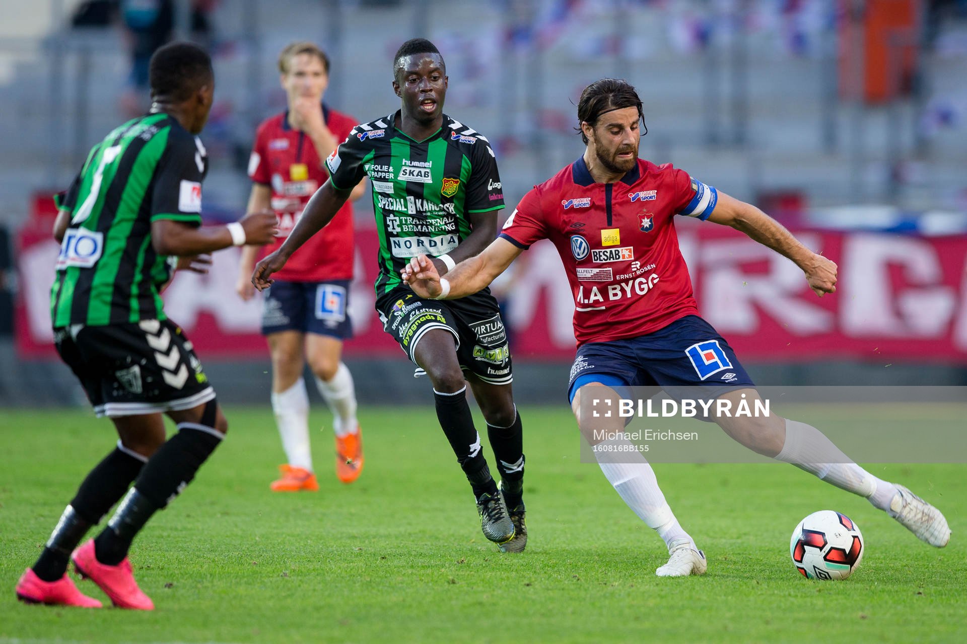 GAIS Kieron Cadogan jagar Örgrytes George Mourad