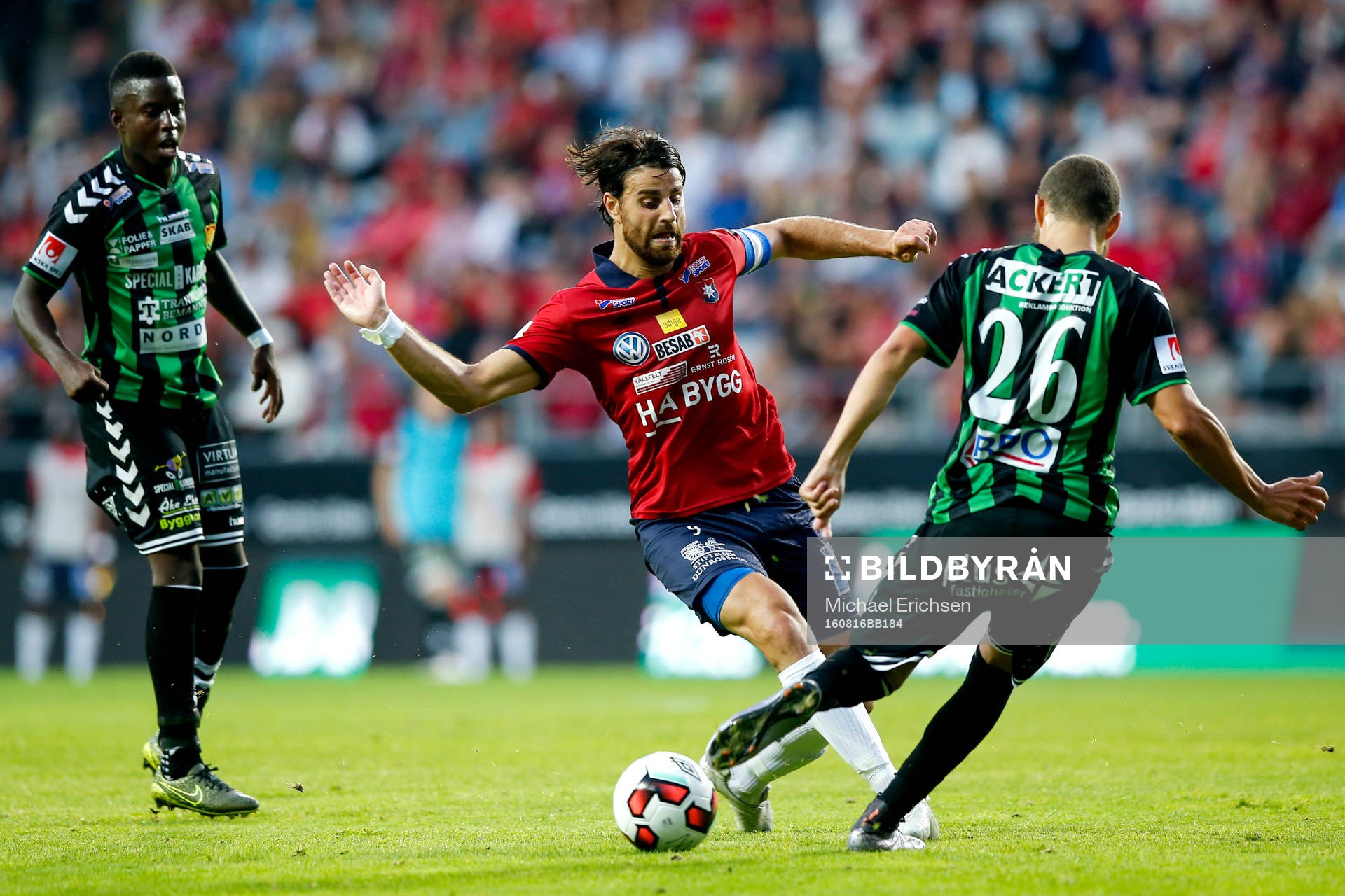 Örgrytes George Mourad och GAIS Malkolm Moenza