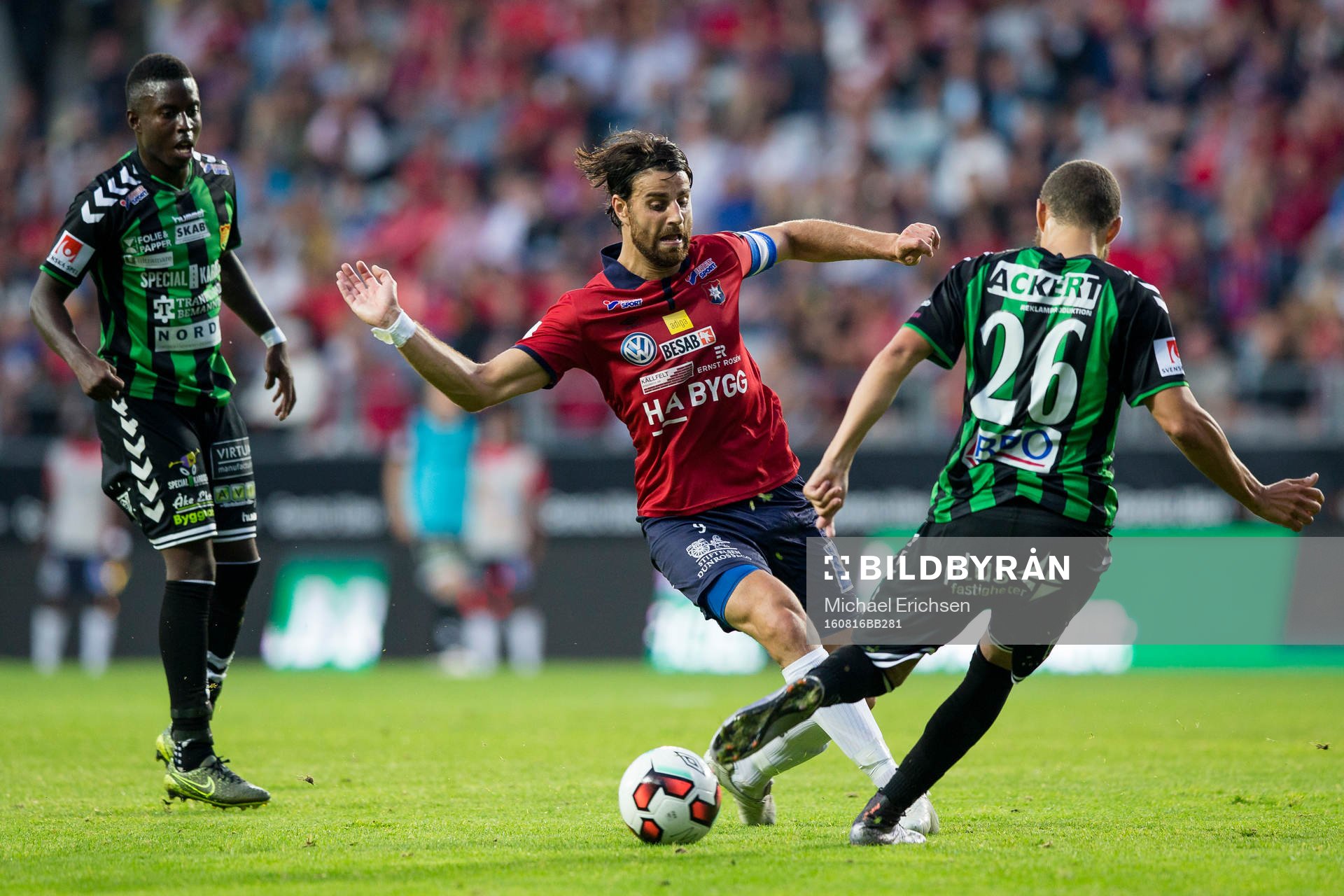 Örgrytes George Mourad mot GAIS Malkolm Moenza