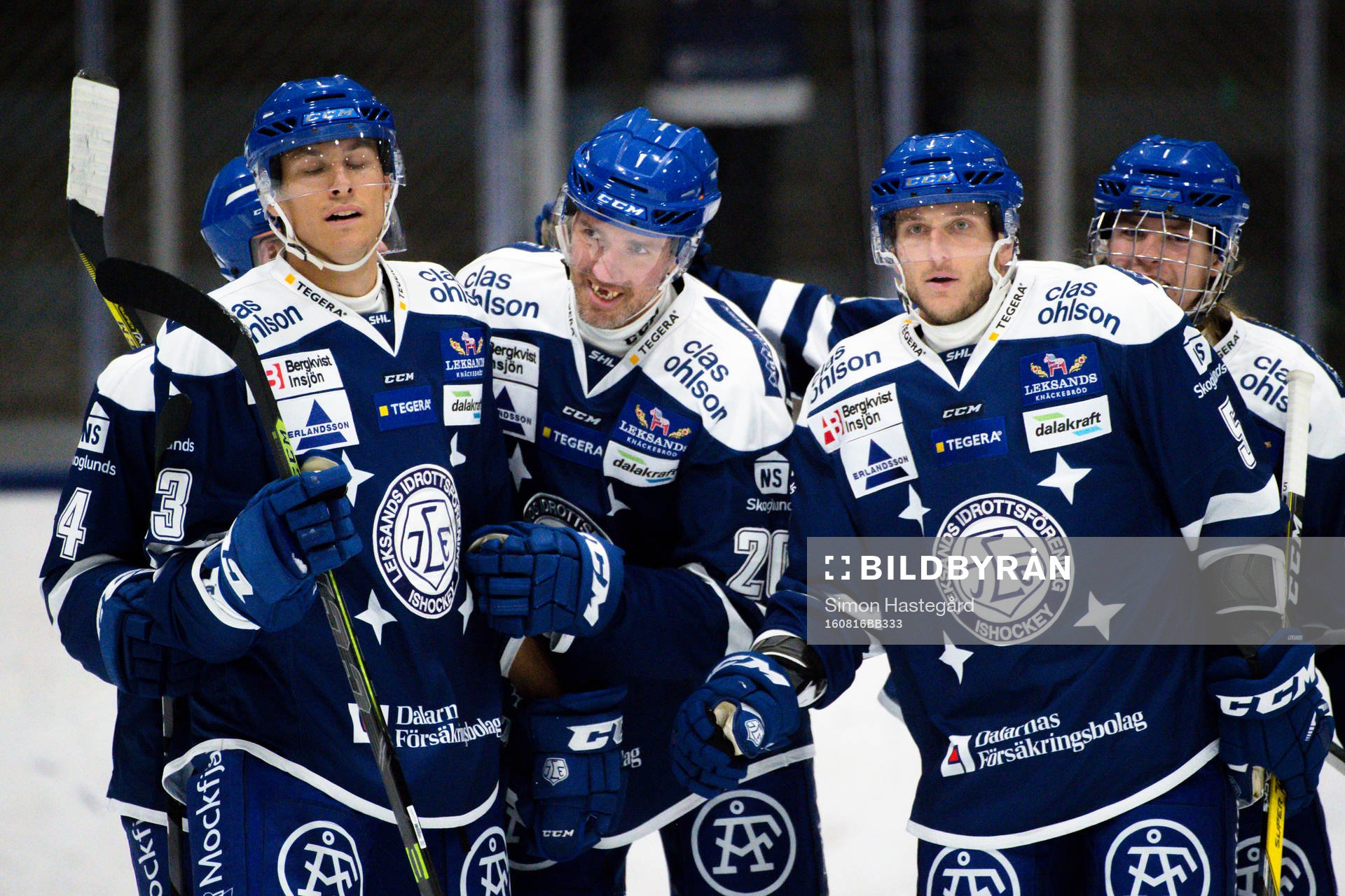 Leksands Tommi Paakkolanvaara jublar