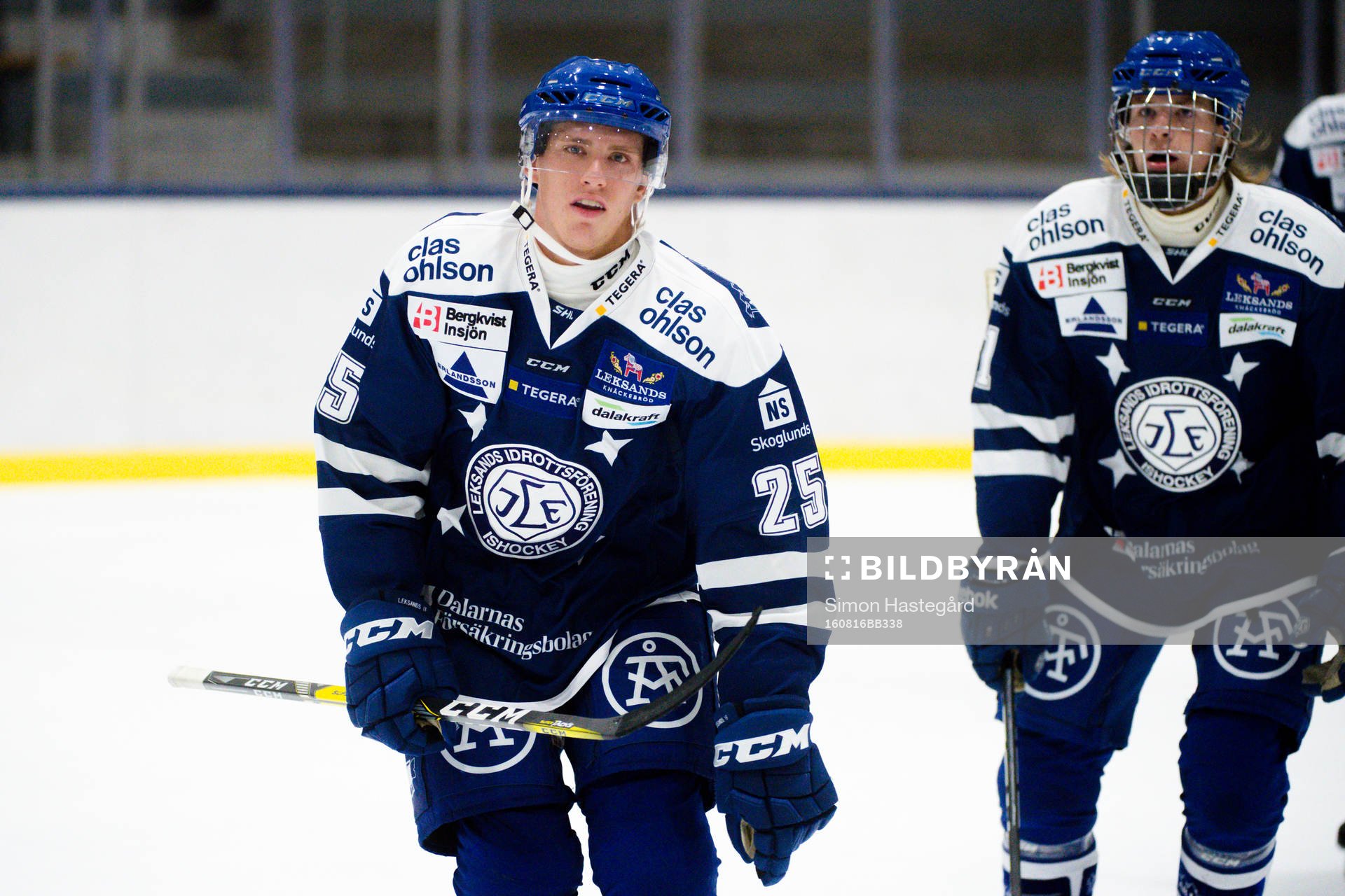 Leksands Matias Lassen jublar