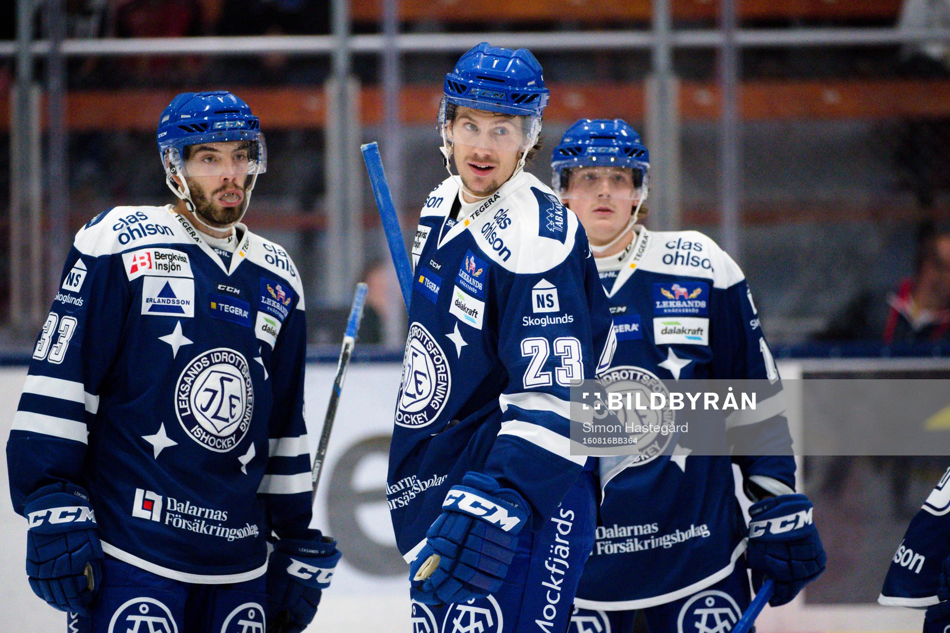 Leksands  Sondre Olden jublar