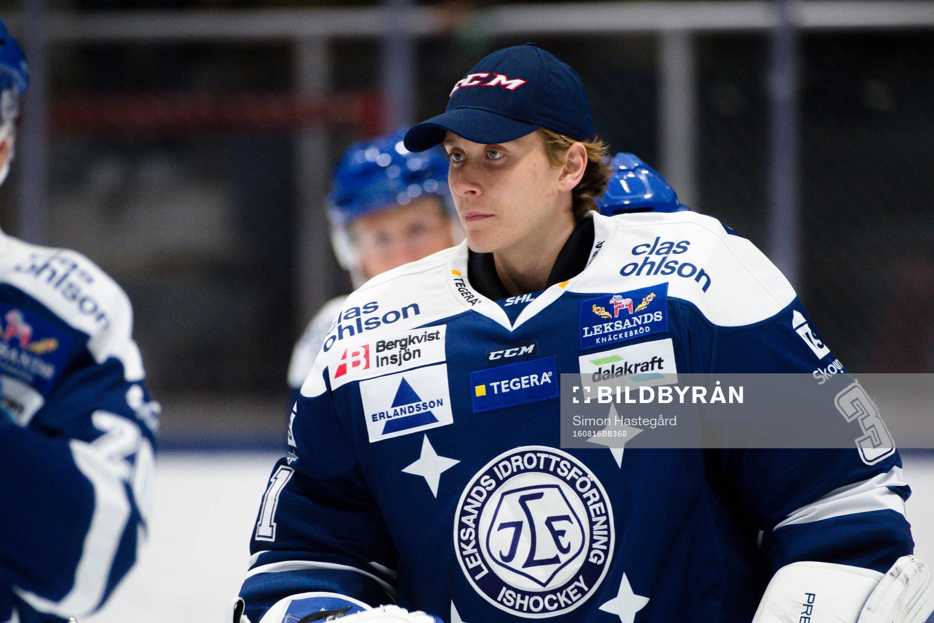 Leksands målvakt Jonas Arntzen
