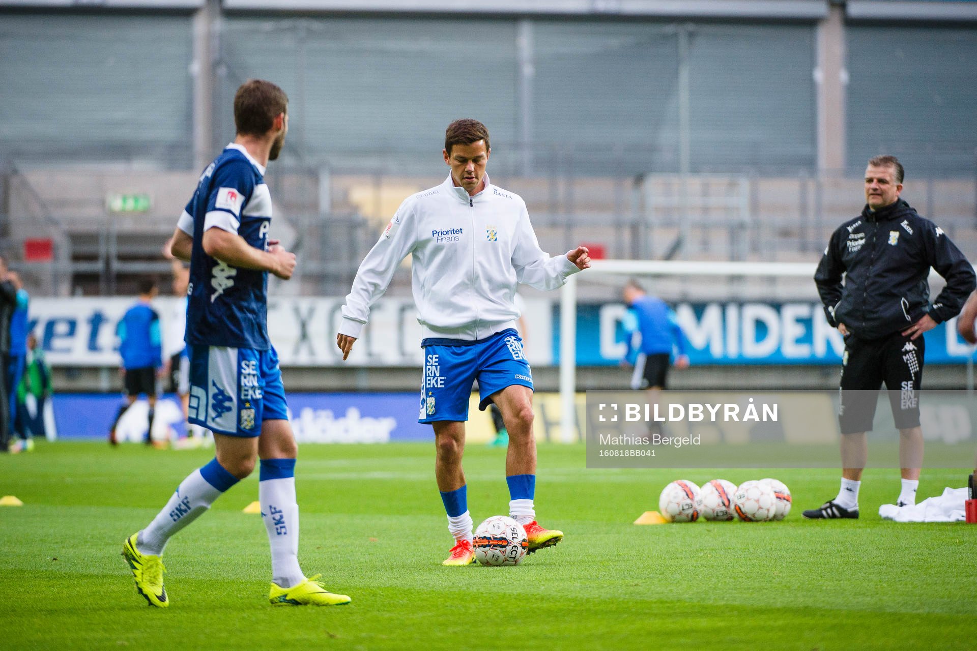 IFK Göteborgs Emil Salomonsson och Mads Albeck
