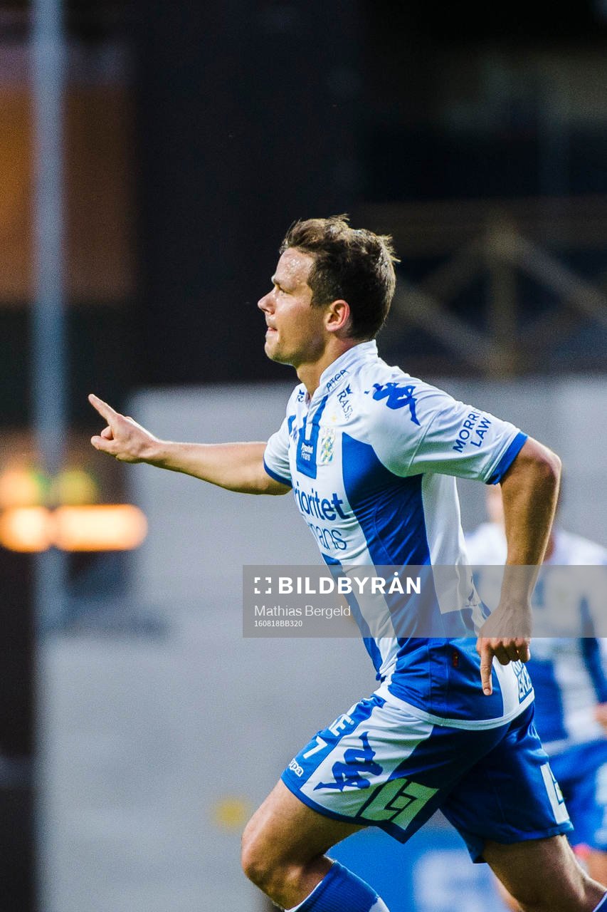 IFK Göteborgs Mads Albeck jublar