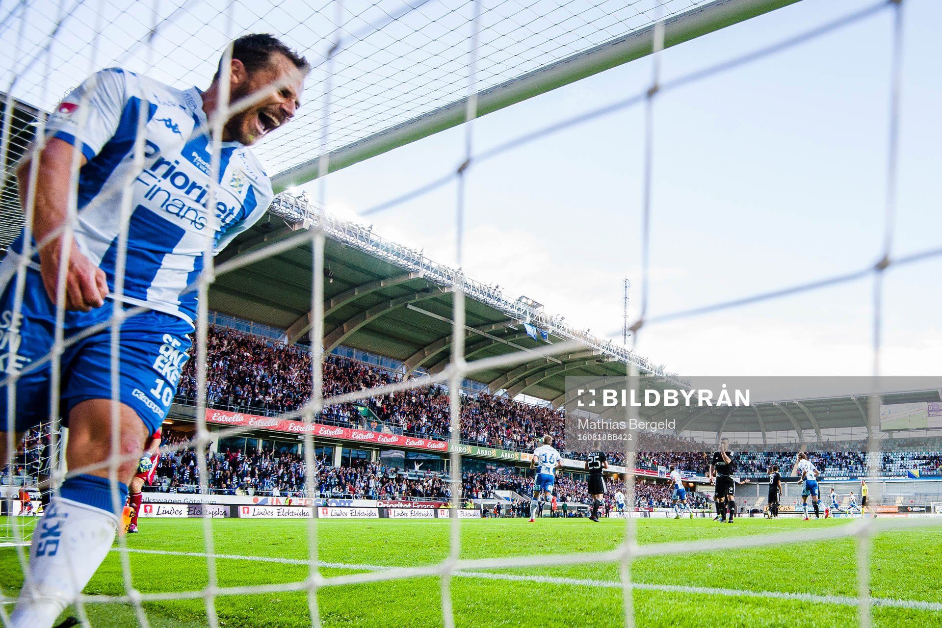 IFK Göteborgs Tobias Hysén jublar