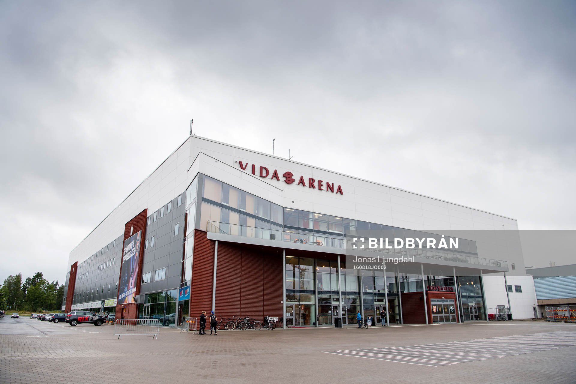 Exteriör vy av Vida Arena