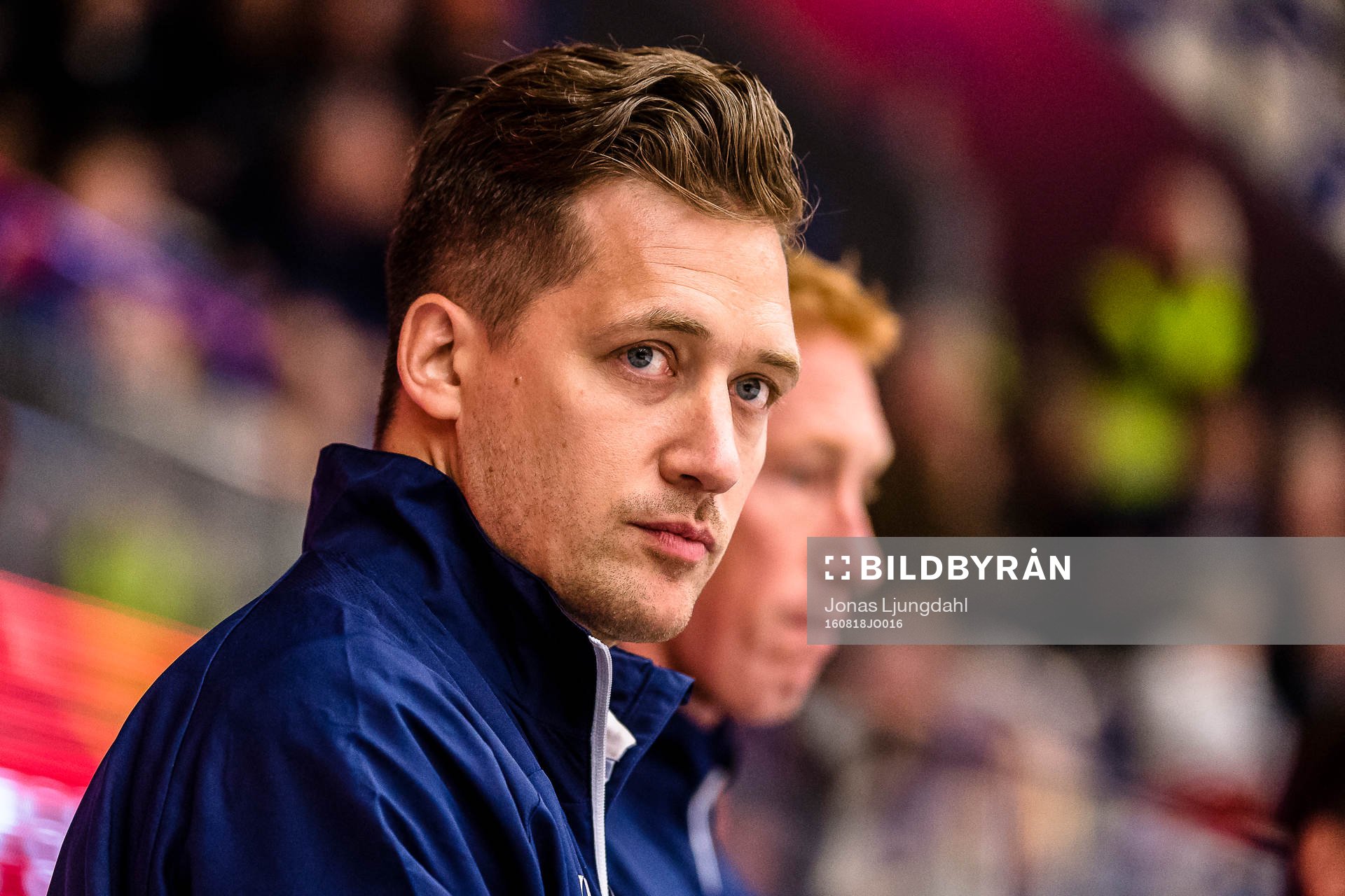 Växjös tränare Sam Hallam