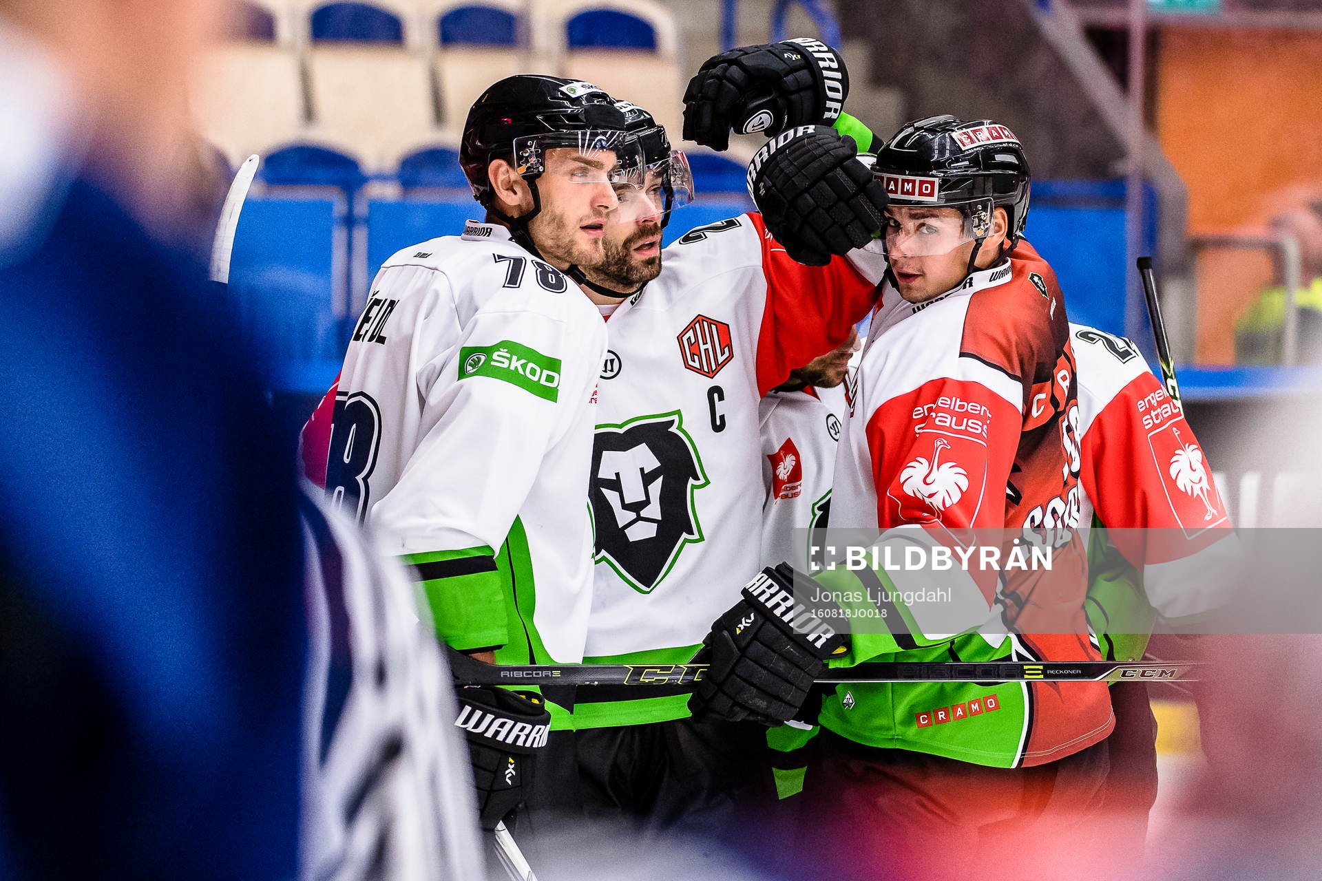 Mlada Boleslavs Lukas Zejdl, Jakub Klepis och Jakub Orsava