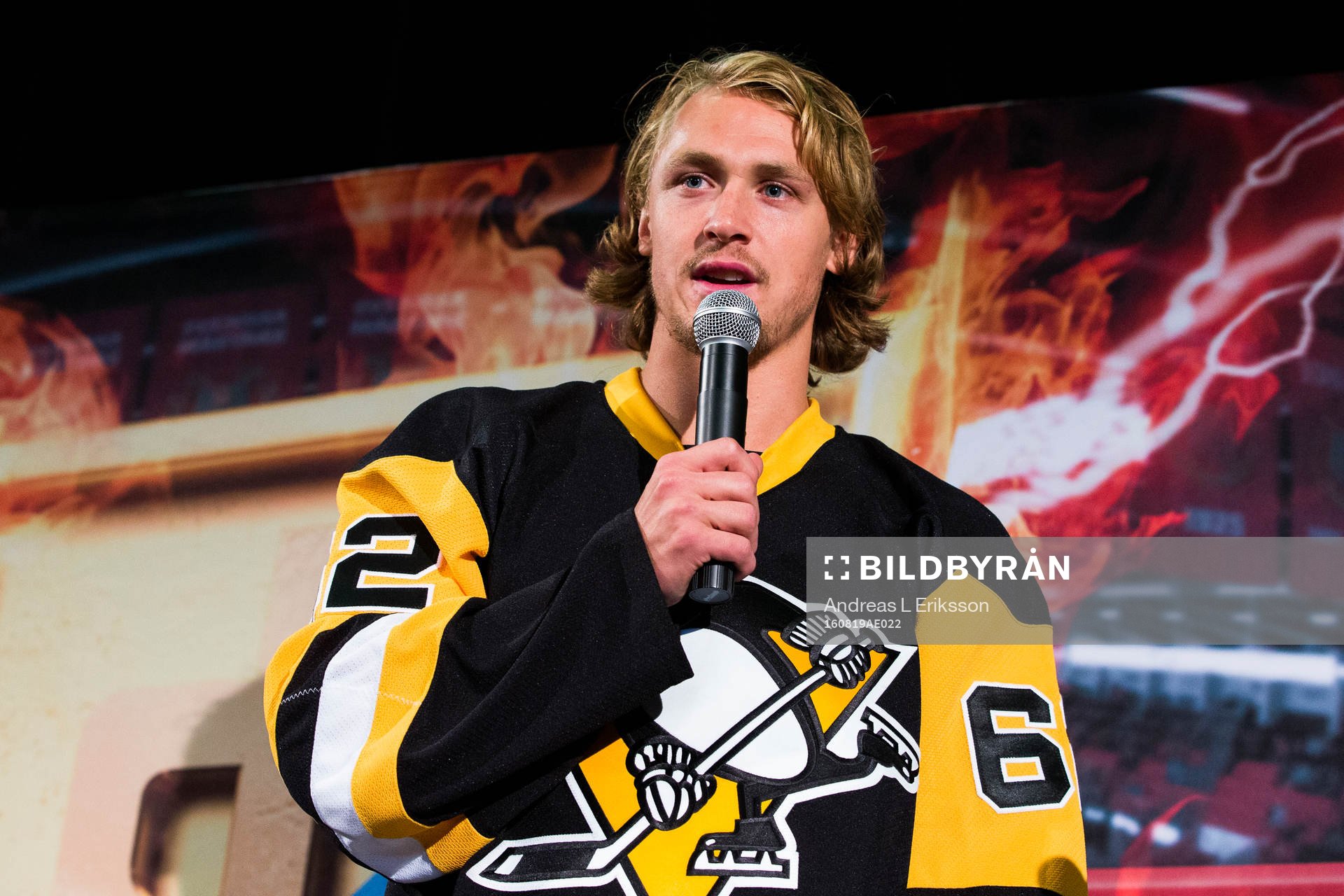Carl Hagelin talar