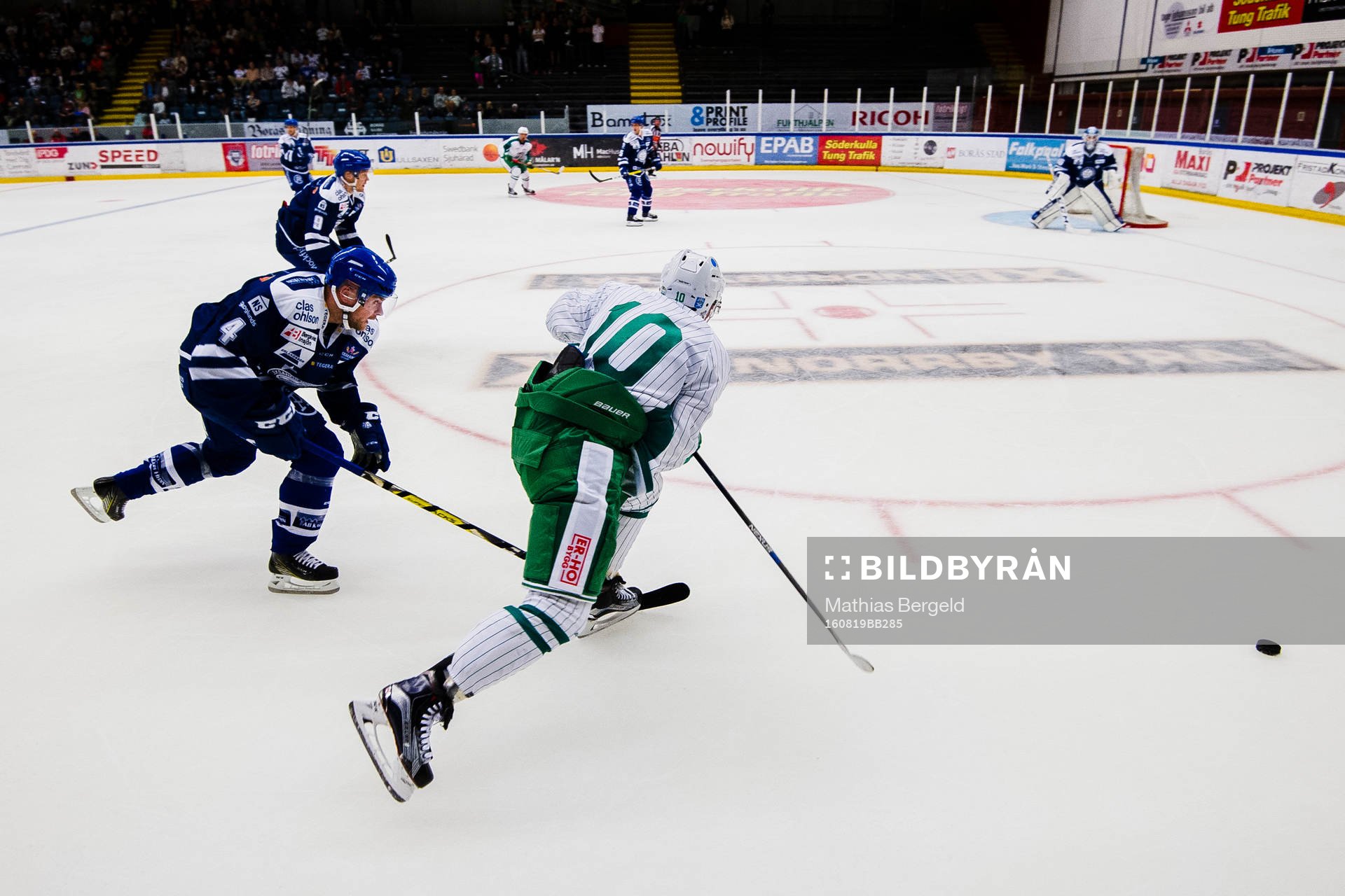 Leksands Nichlas Torp  och Rögles Viktor Lindgren