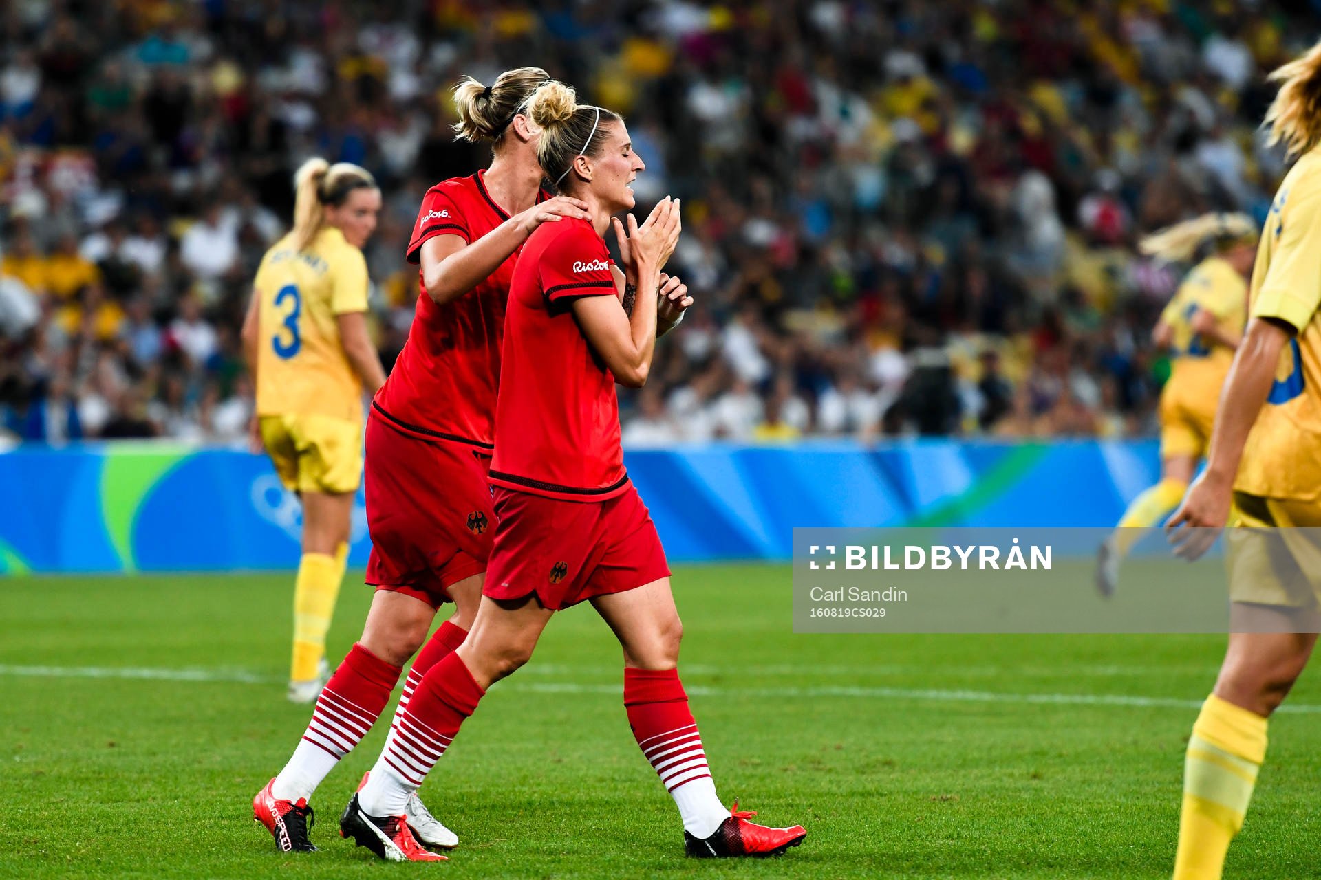 Tysklands Anja Mittag deppar