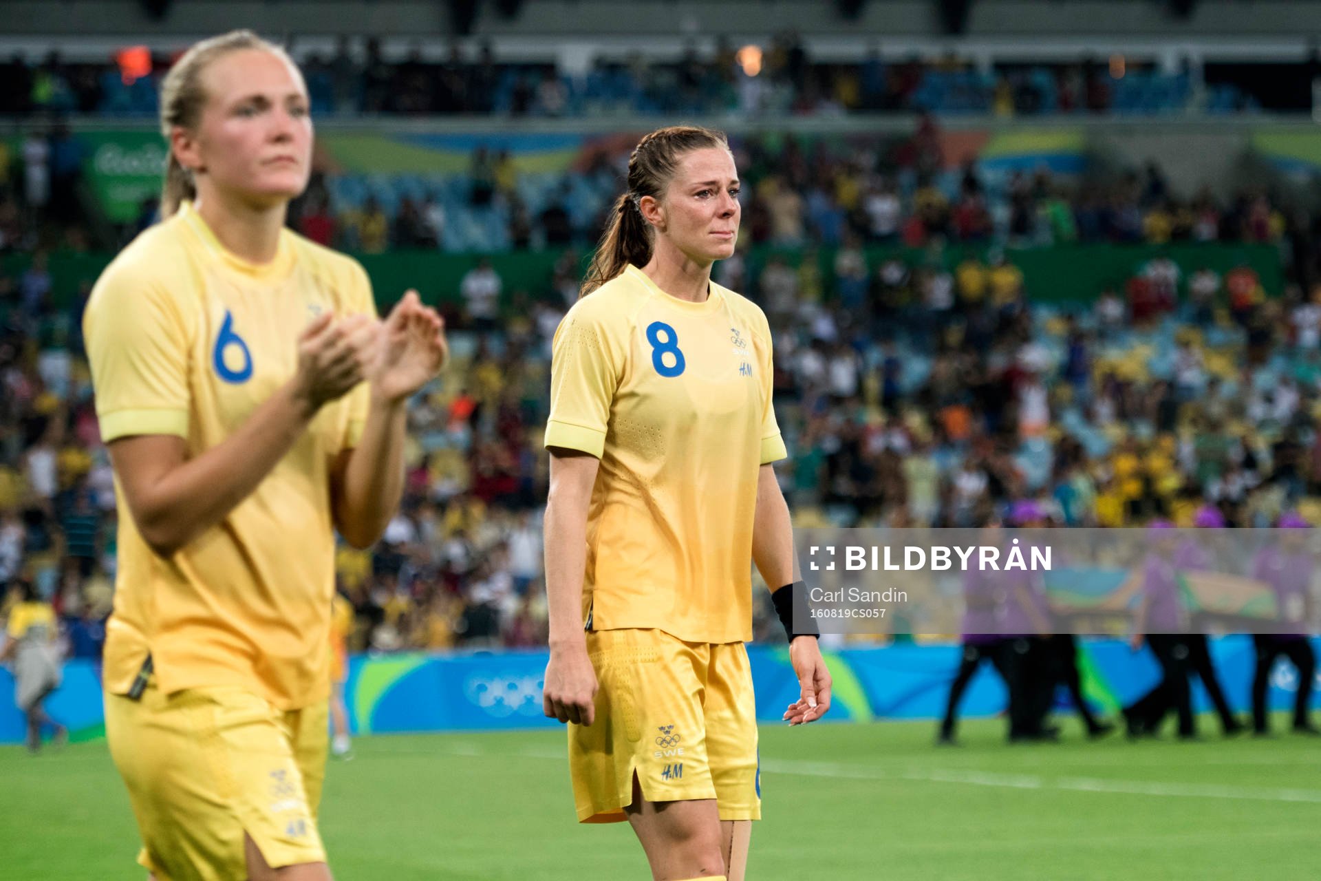 Sveriges Lotta Schelin deppar