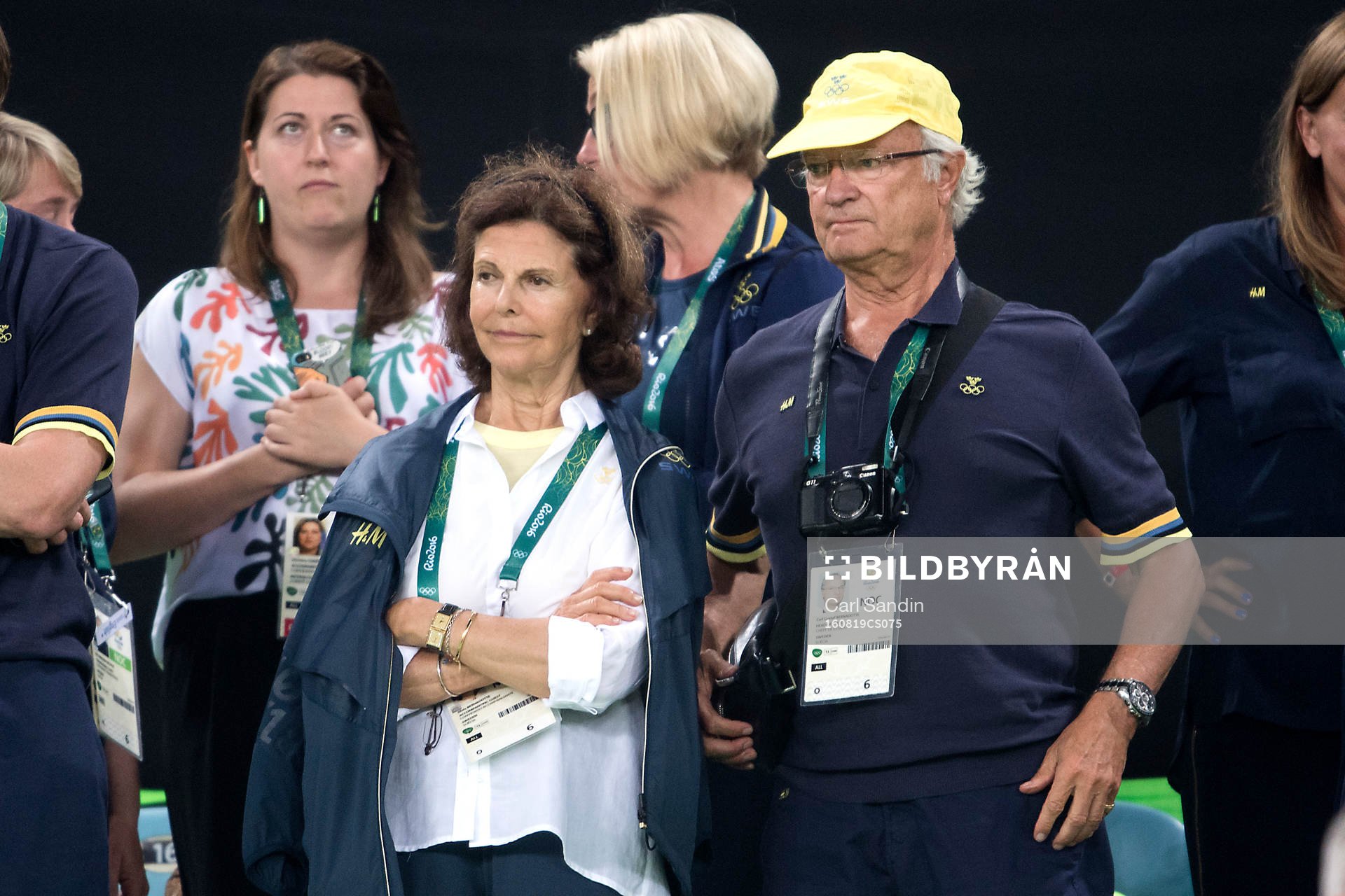 Sveriges Drottning Silvia och Kung Carl Gustaf på