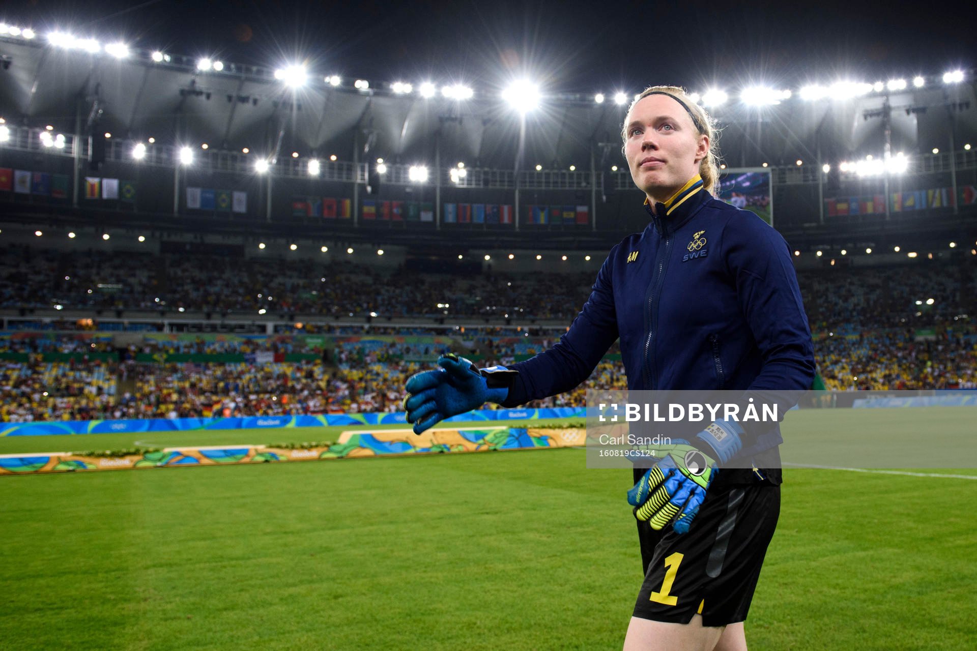 Sveriges målvakt Hedvig Lindahl