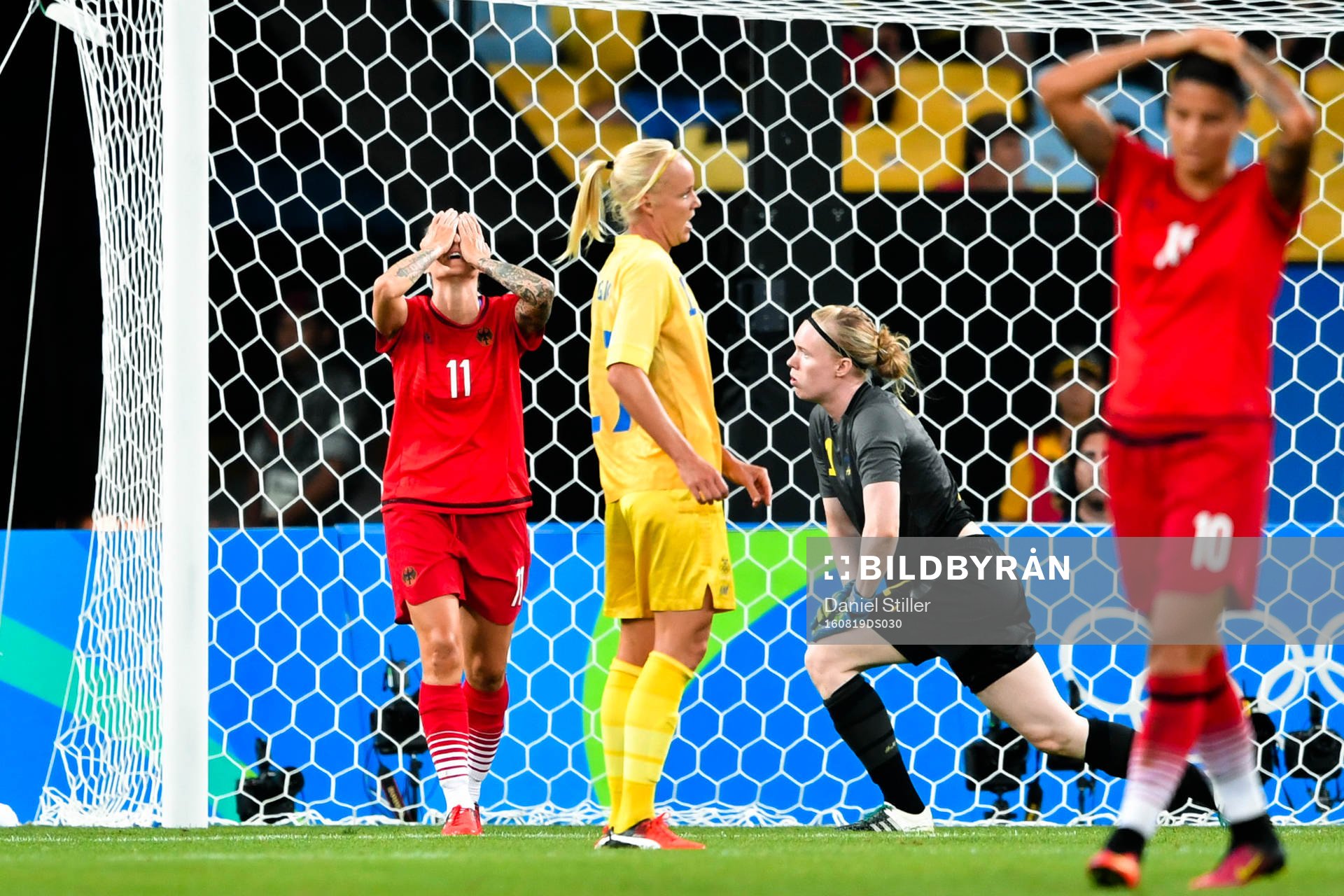 Tysklands Anja Mittag deppar