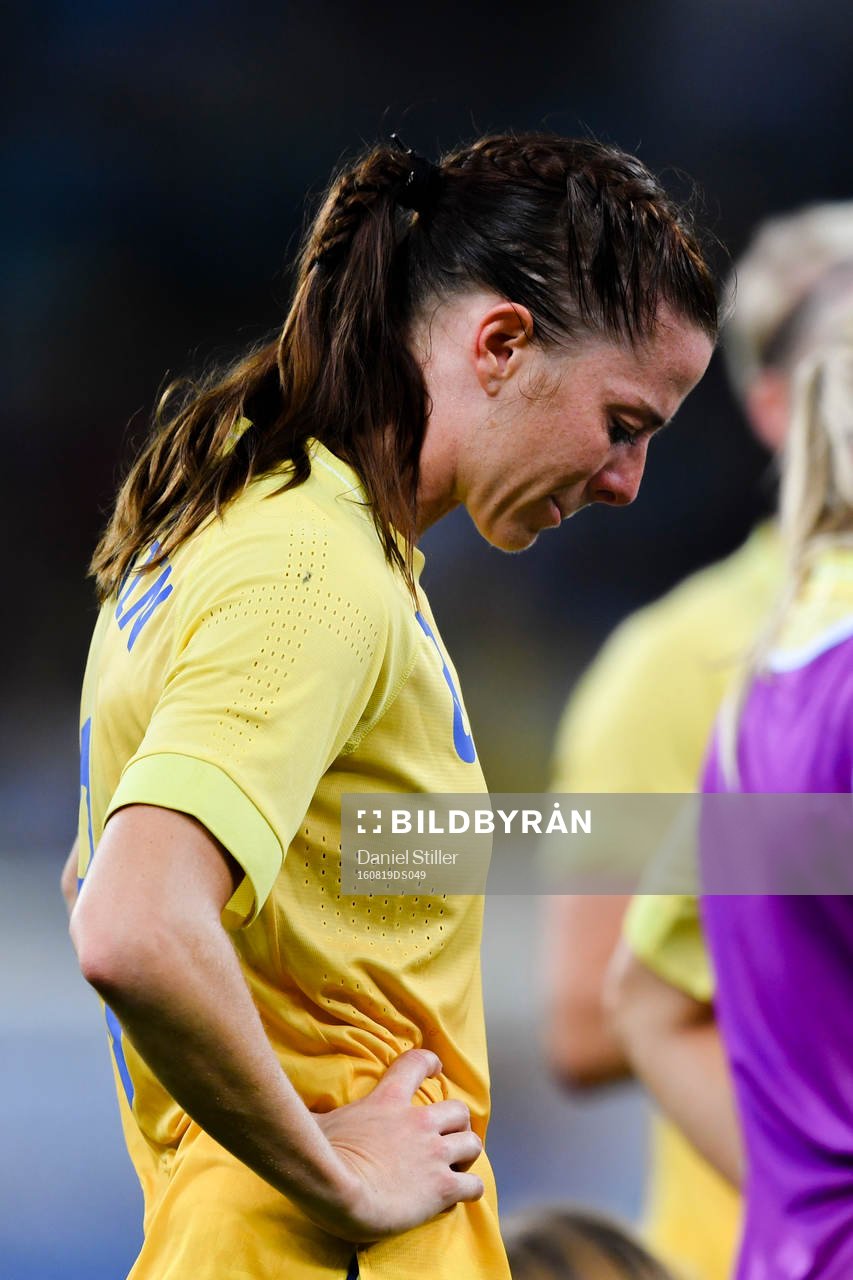 Sveriges Lotta Schelin deppar