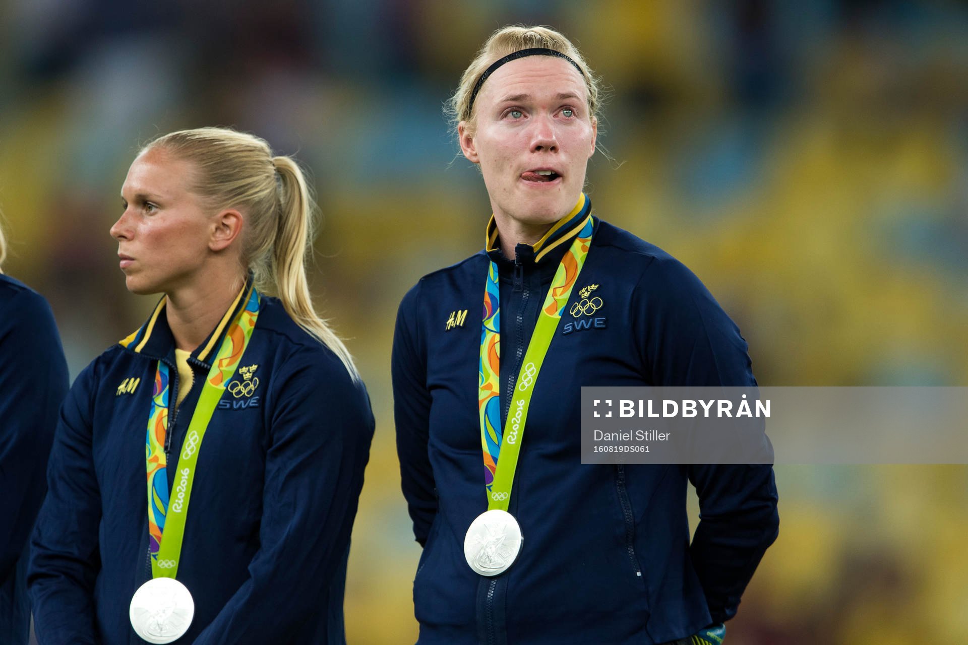 Sveriges målvakt Hedvig Lindahl deppar