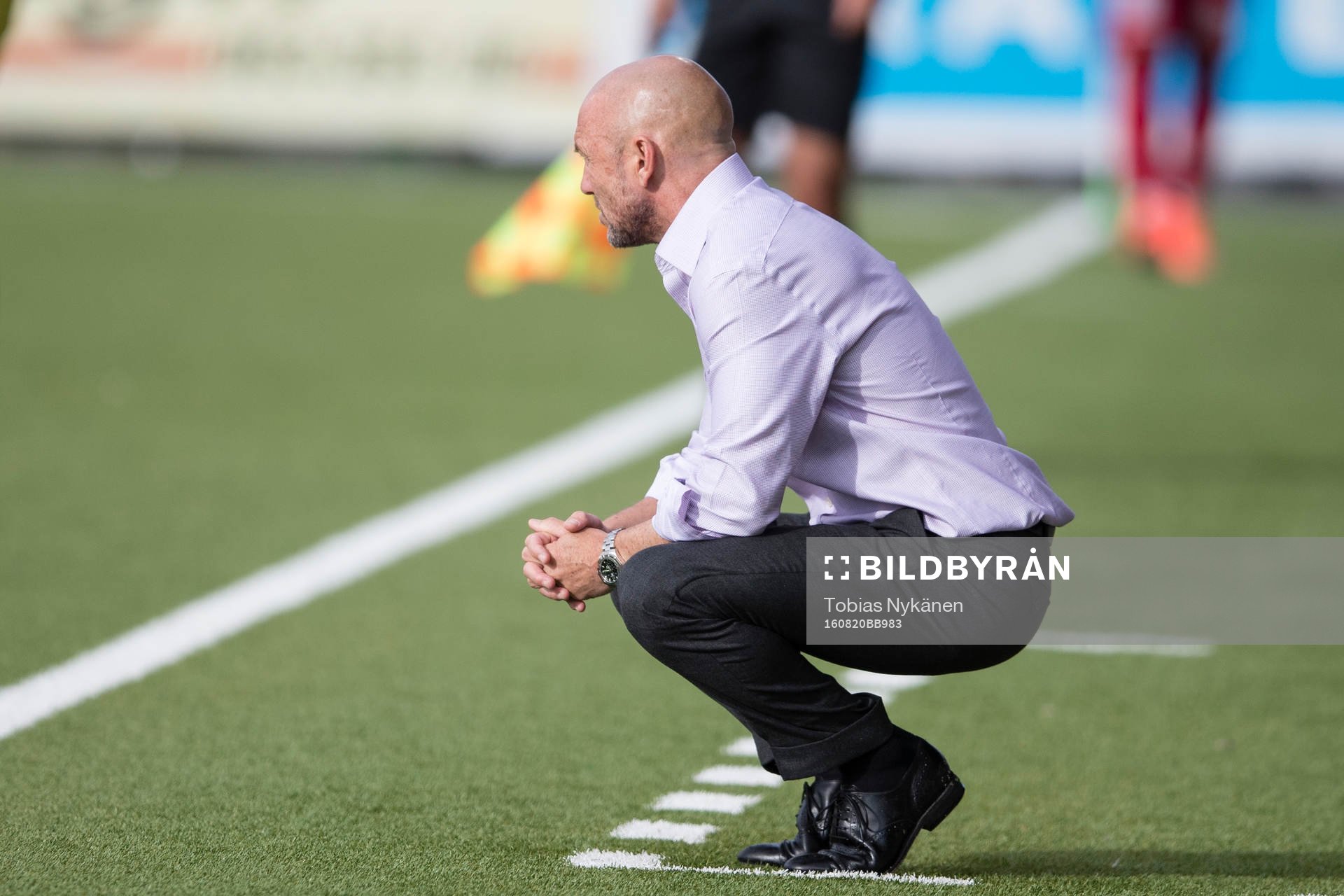 Djurgårdens tränare Mark Dempsey