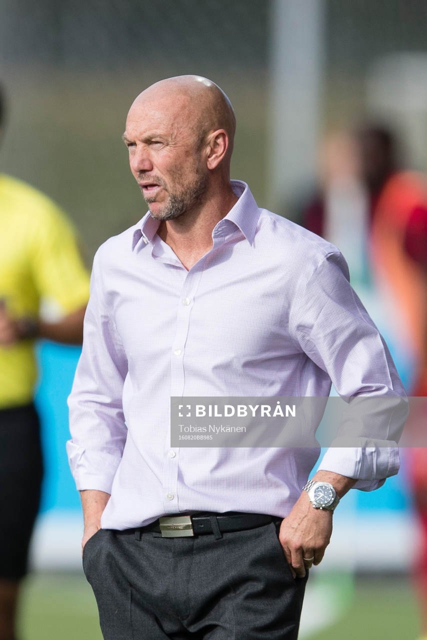 Djurgårdens tränare Mark Dempsey
