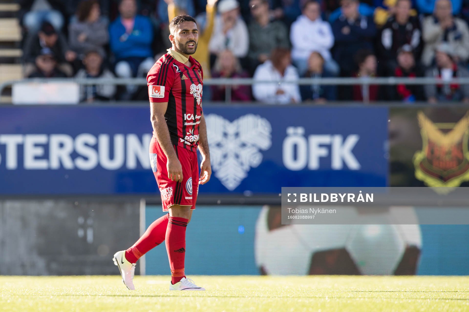Östersunds Saman Ghoddos deppar