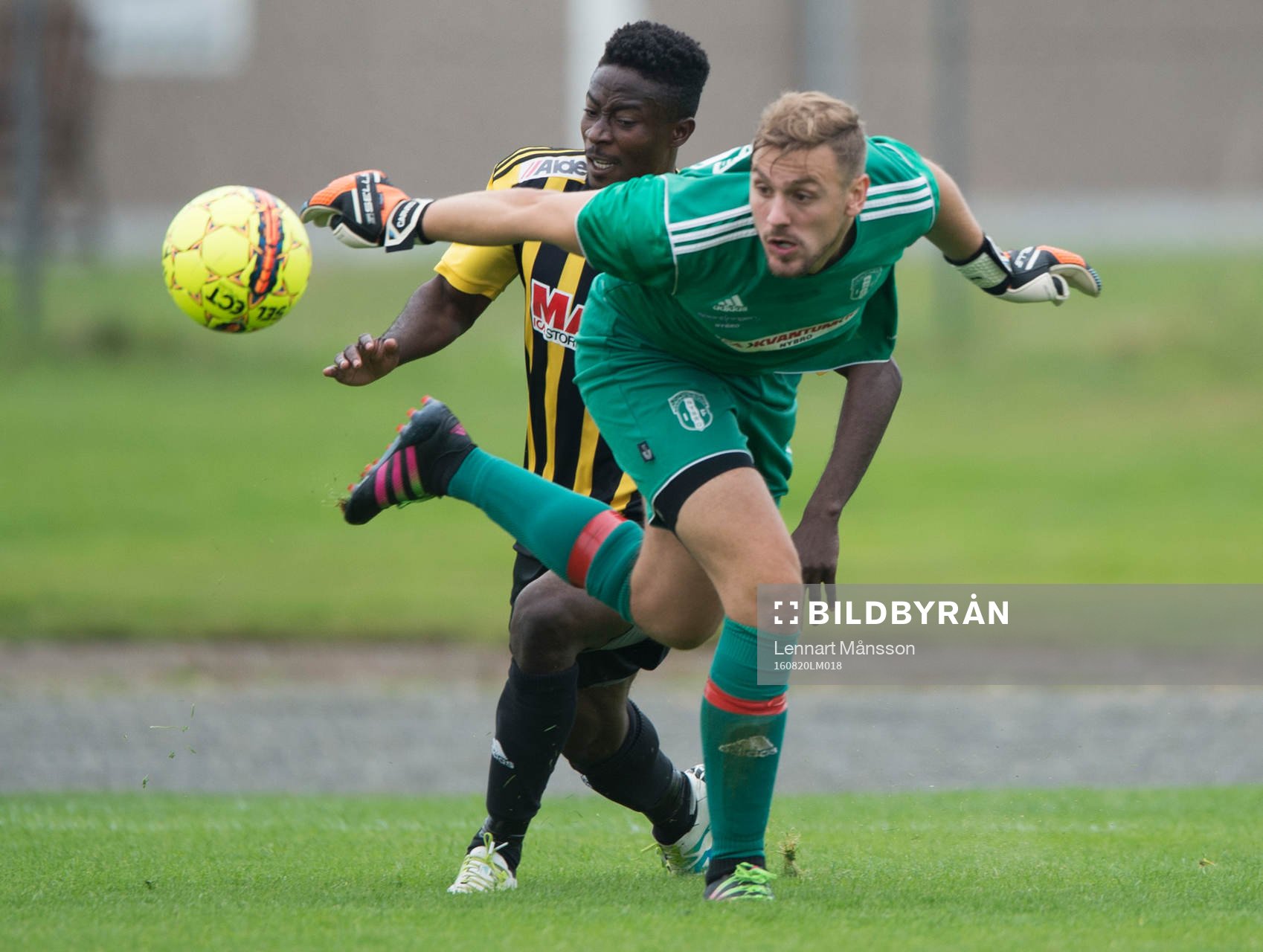 IFK Hässleholms Kojo Annor i matchen i division 2 mellan