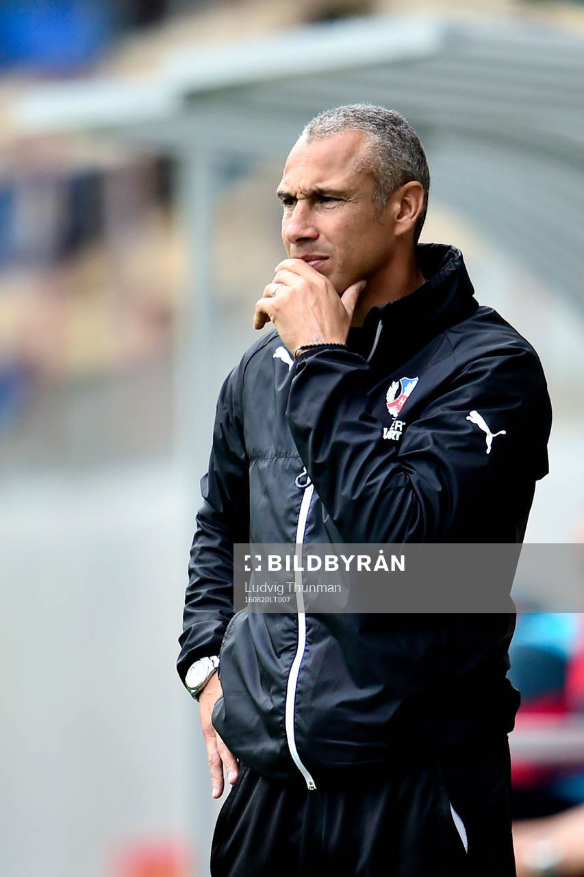 Helsingborgs manager Henrik Larsson