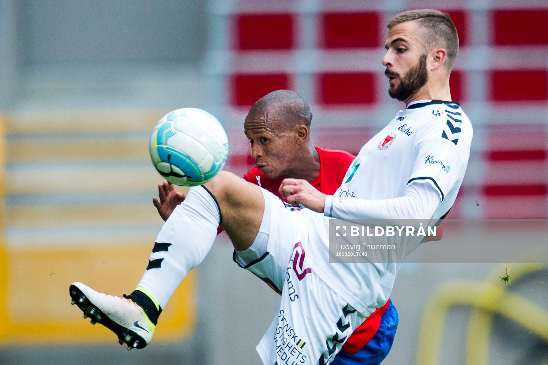 Helsingborgs Amethyst Bradley Ralani och Kalmars Filip