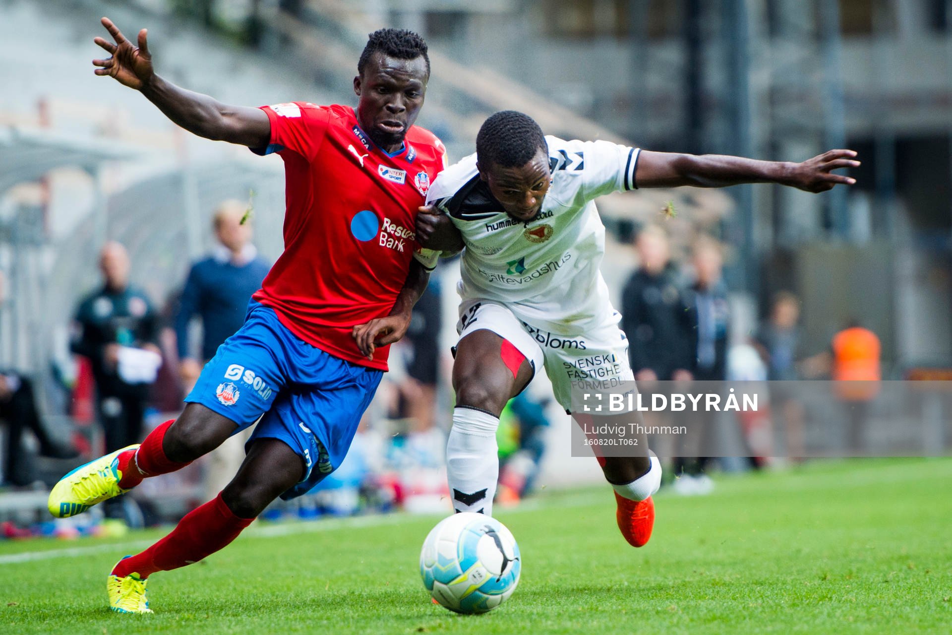 Helsingborgs Lalawélé Atakora och Kalmars Lumala Abdu