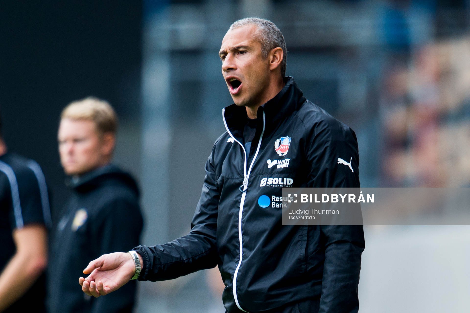 Helsingborgs manager Henrik Larsson