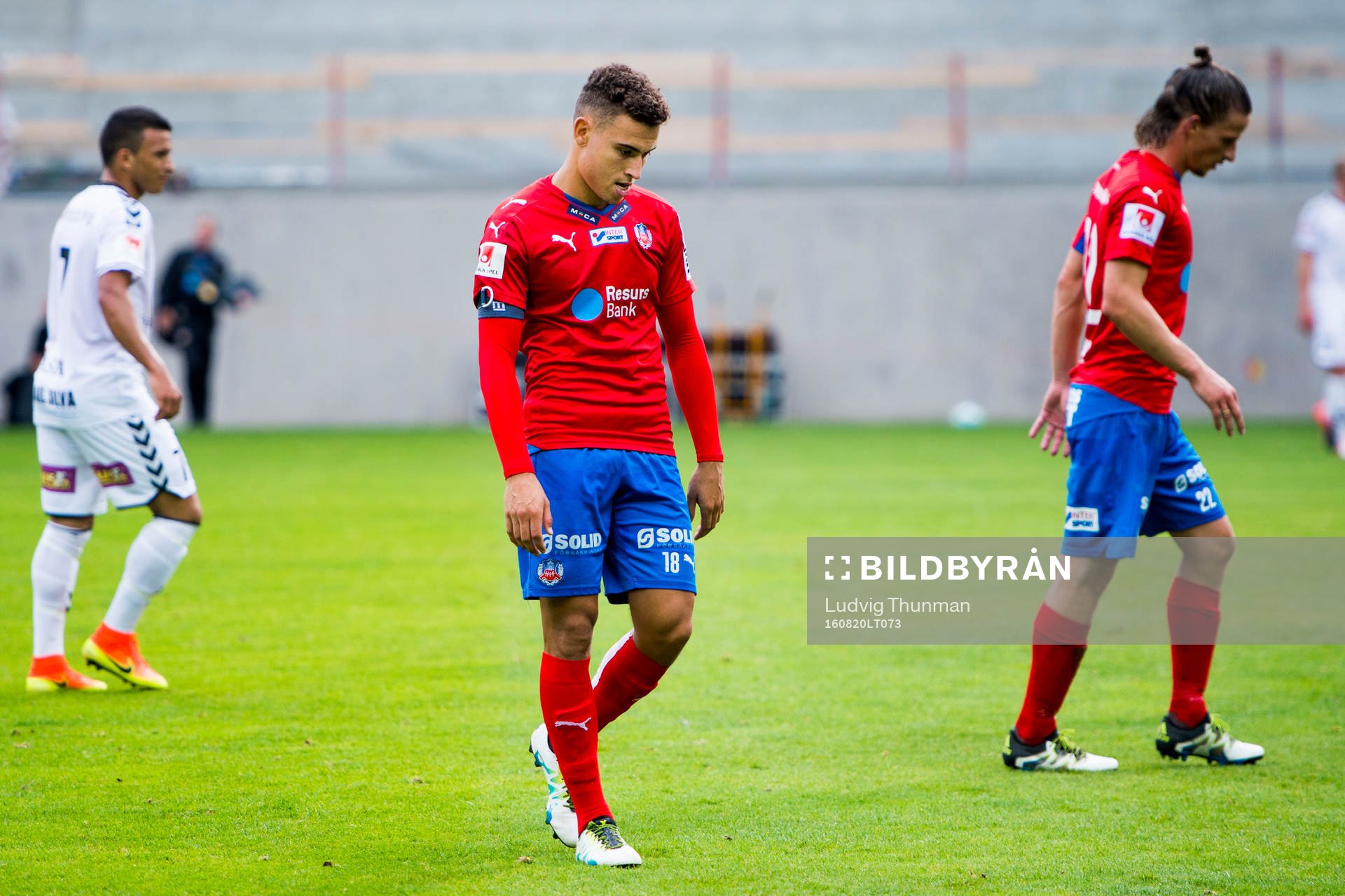 Helsingborgs Jordan Larsson deppar