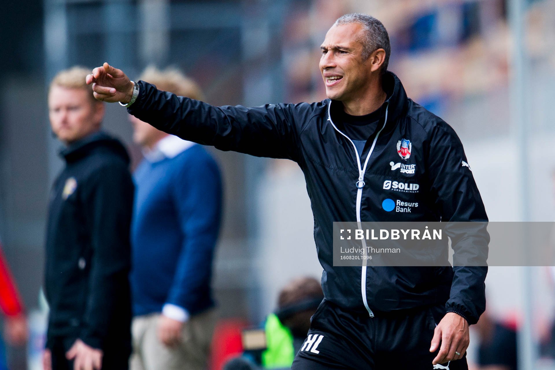 Helsingborgs manager Henrik Larsson