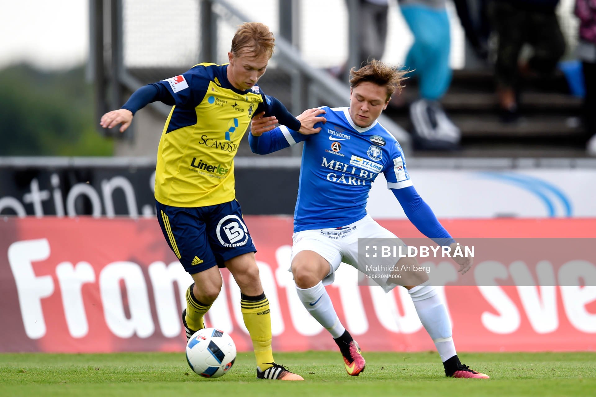 Ängelholms Albin Nilsson och Trelleborgs Freddie Sramek