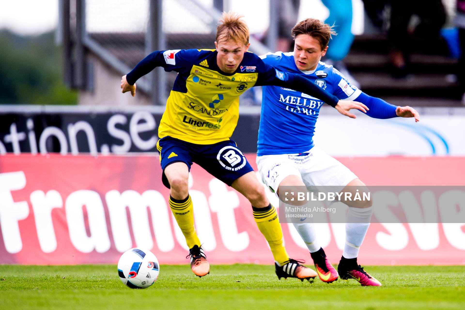 Ängelholms Albin Nilsson och Trelleborgs Freddie Sramek