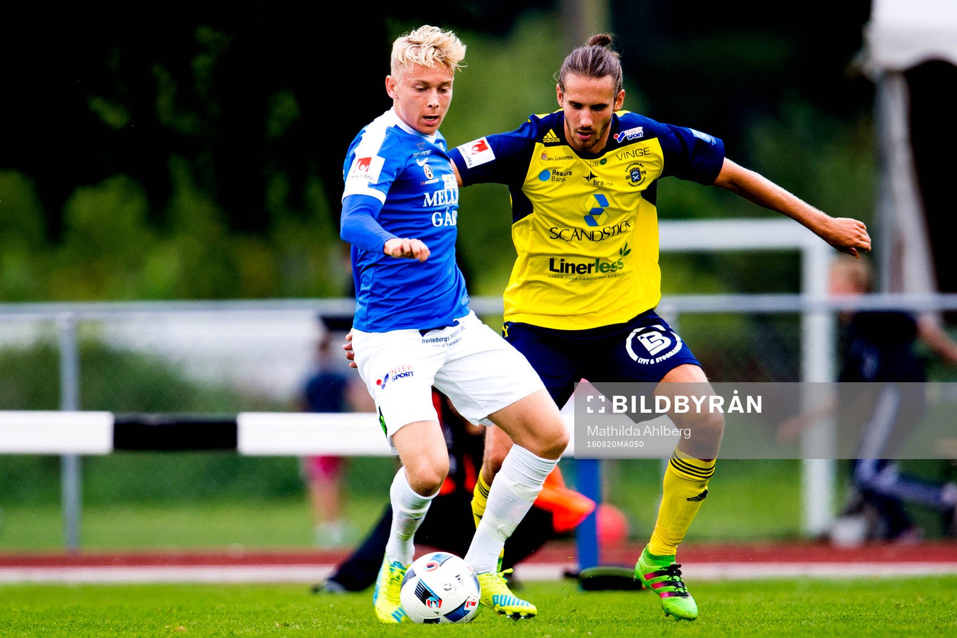 Trelleborgs Johan Brannefalk och Ängelholms Johan Eiswohld