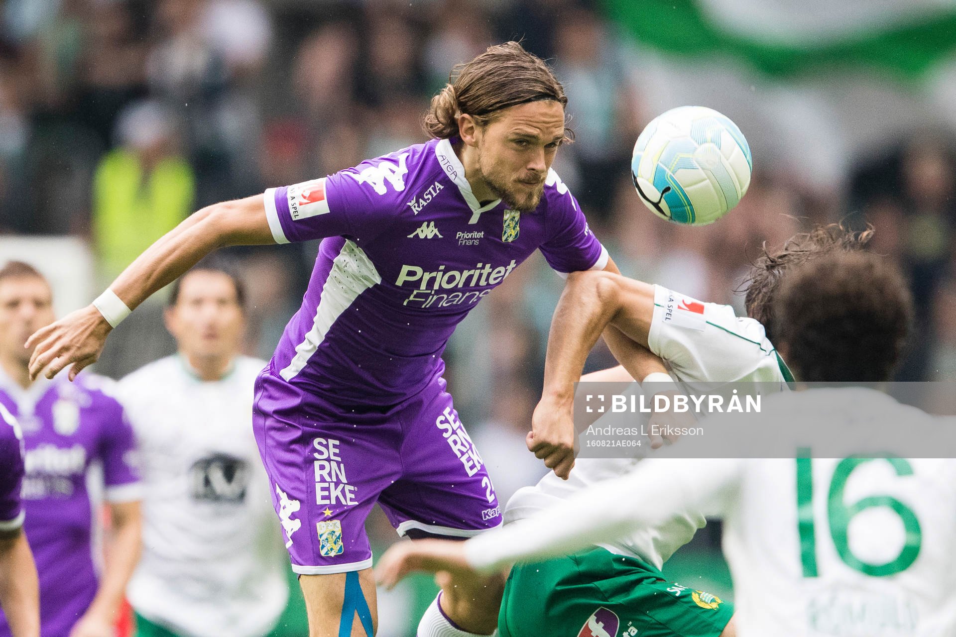IFK Göteborgs Tom Pettersson med en nick