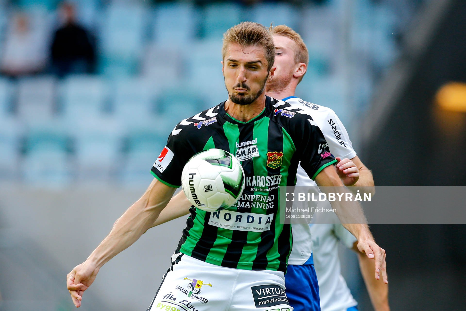 GAIS Dardan Rexhepi och Värnamos Freddy Winst