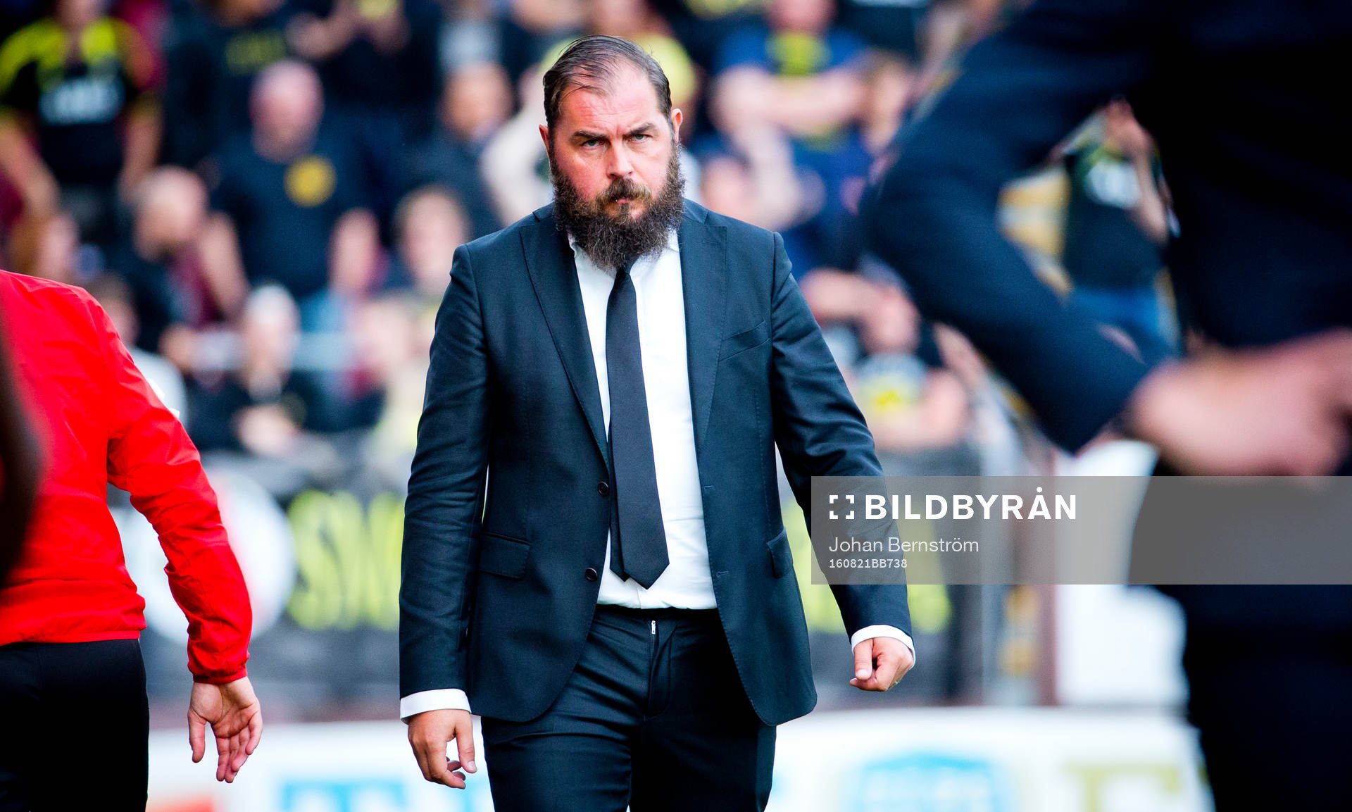 Örebros tränare Alexander Axén deppar